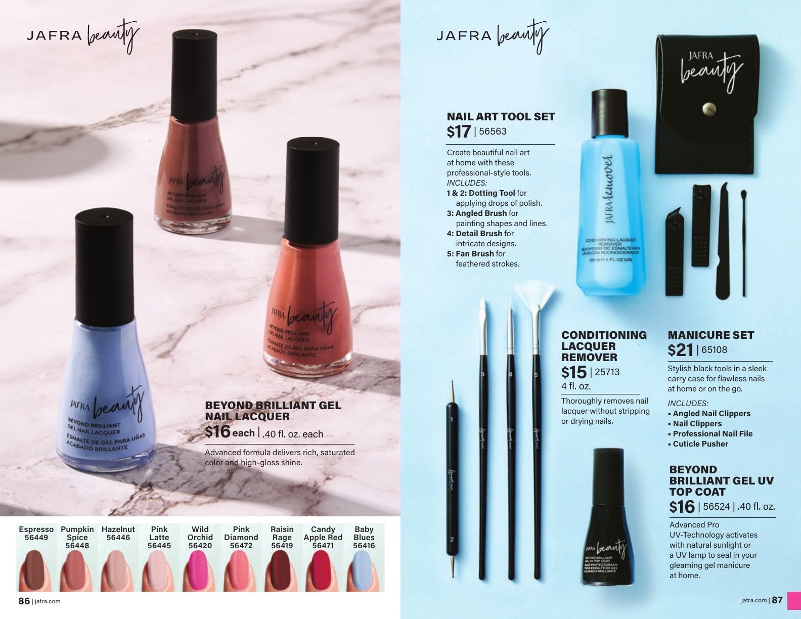 JAFRA Fall/Winter 2026 Product Catalog Weekly Ad August 1, 2026 - January 31, 2027