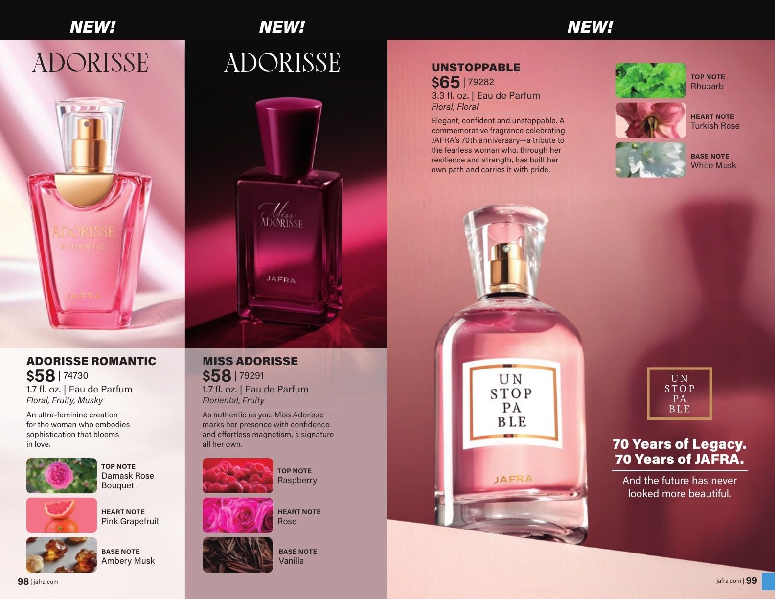 JAFRA Fall/Winter 2026 Product Catalog Weekly Ad August 1, 2026 - January 31, 2027