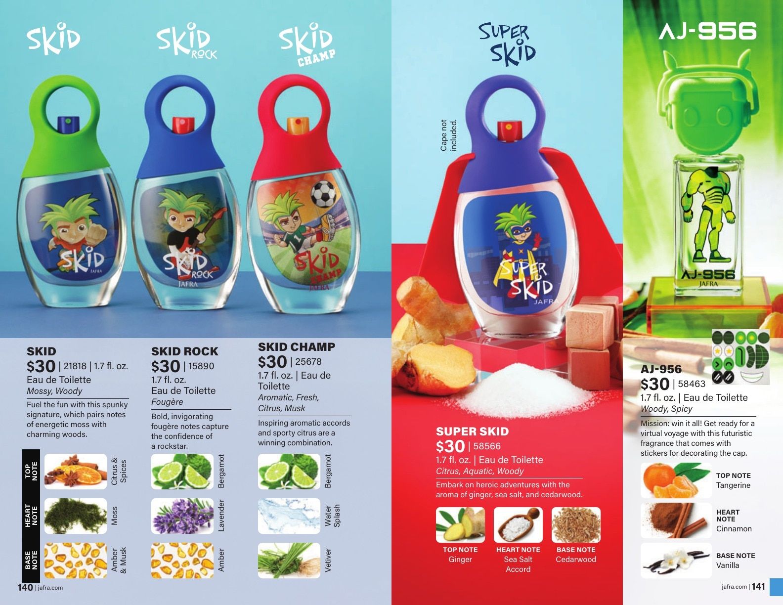 JAFRA Fall/Winter 2026 Product Catalog Weekly Ad August 1, 2026 - January 31, 2027