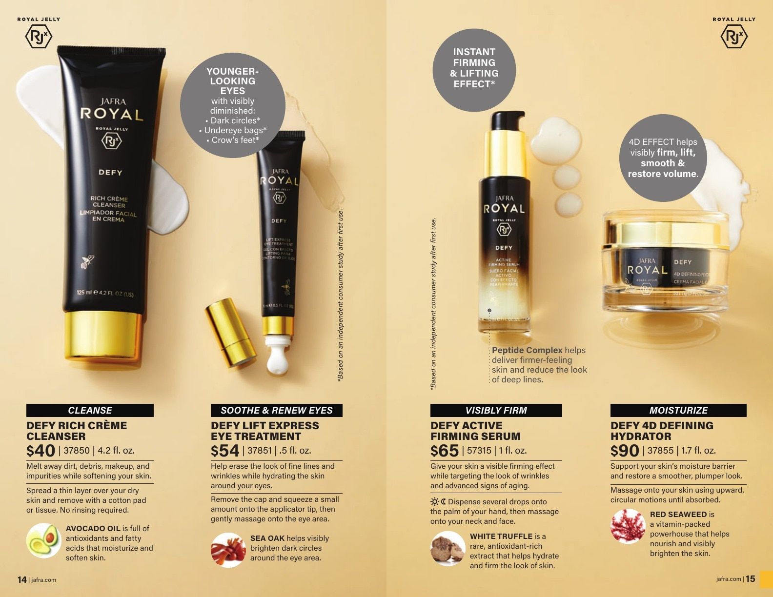 JAFRA Fall/Winter 2026 Product Catalog Weekly Ad August 1, 2026 - January 31, 2027