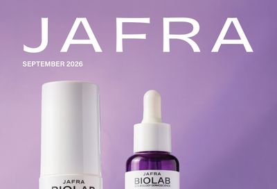 JAFRA September 2026 Brochure Weekly Ad September 1 - 30, 2026