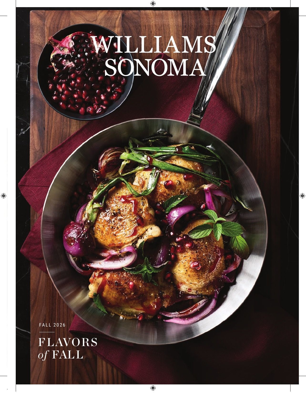 Williams Sonoma Fall Catalog Weekly Ad September 1 - November 30, 2026