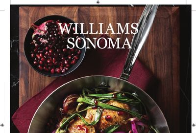 Williams Sonoma Fall Catalog Weekly Ad September 1 - November 30, 2026