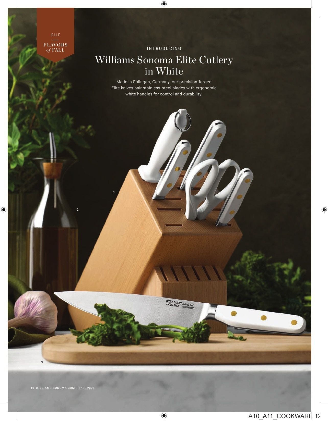 Williams Sonoma Fall Catalog Weekly Ad September 1 - November 30, 2026