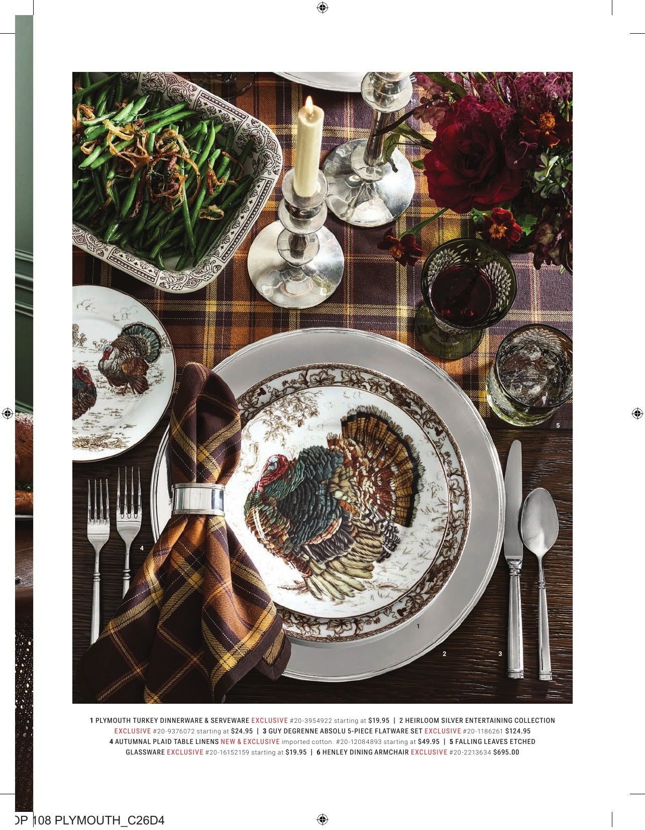 Williams Sonoma Fall Catalog Weekly Ad September 1 - November 30, 2026