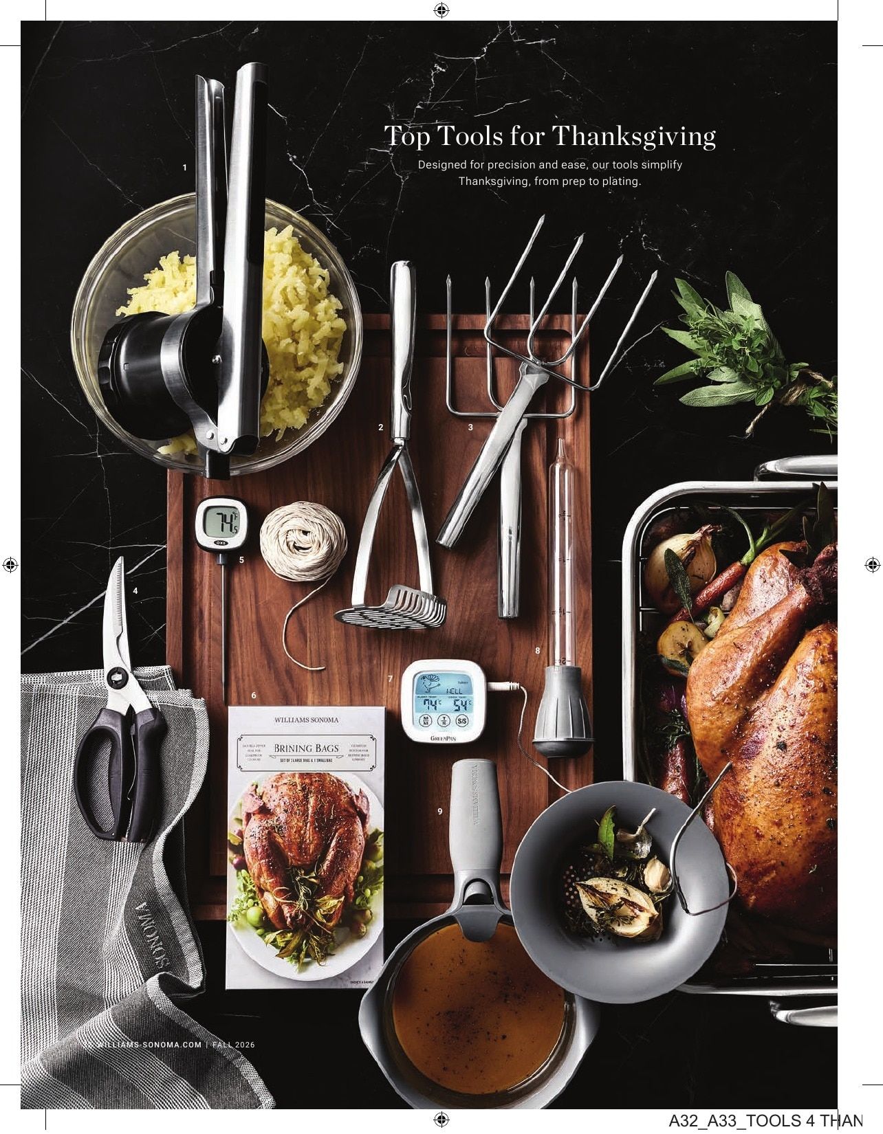 Williams Sonoma Fall Catalog Weekly Ad September 1 - November 30, 2026