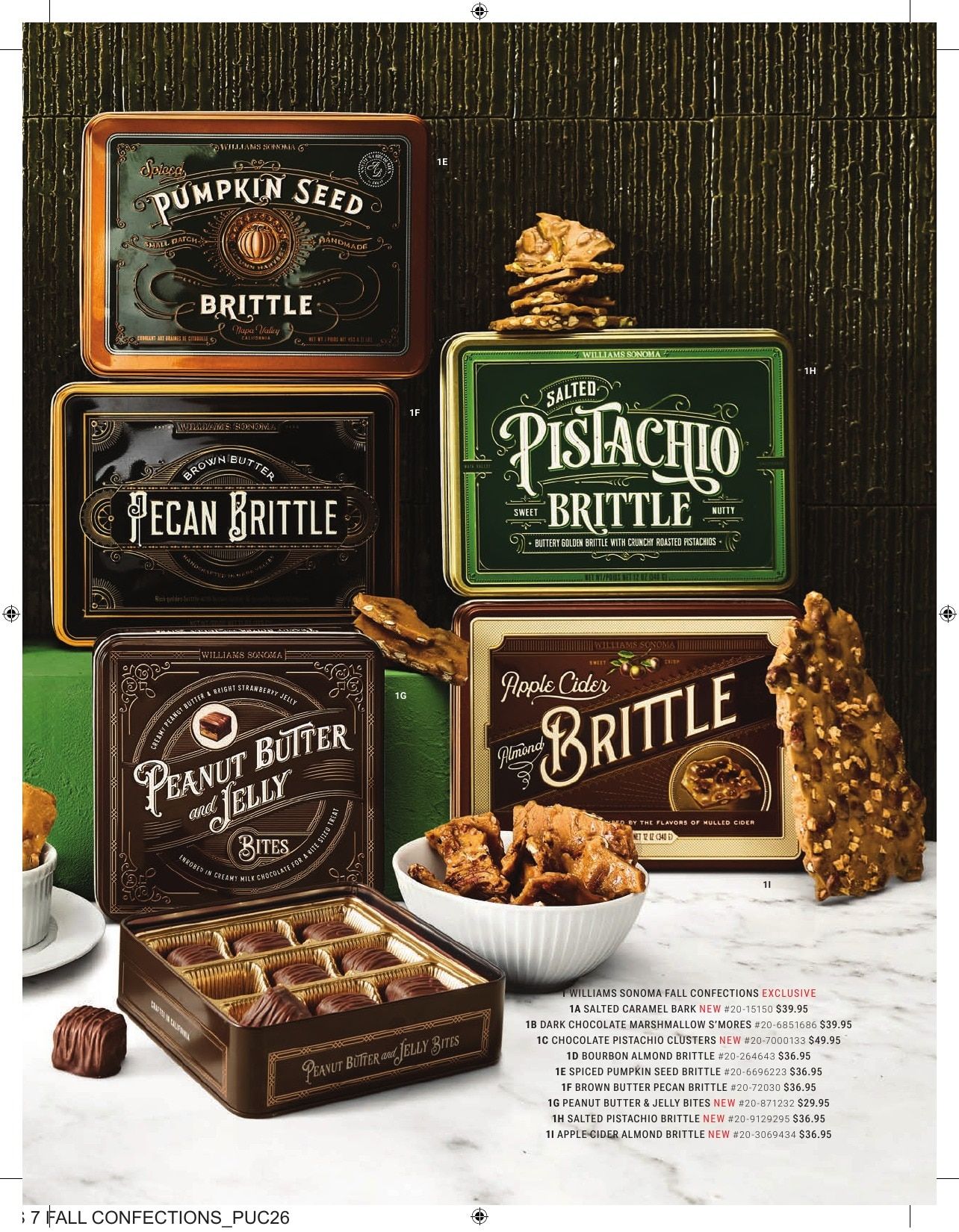 Williams Sonoma Fall Catalog Weekly Ad September 1 - November 30, 2026