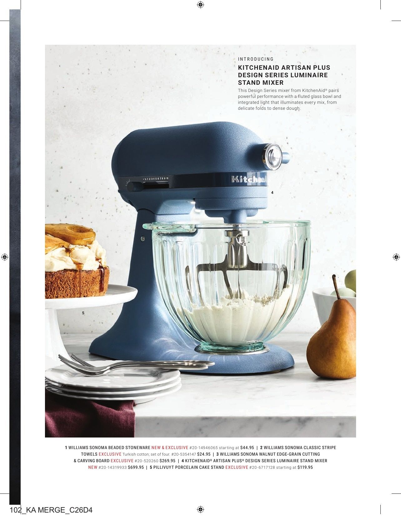Williams Sonoma Fall Catalog Weekly Ad September 1 - November 30, 2026