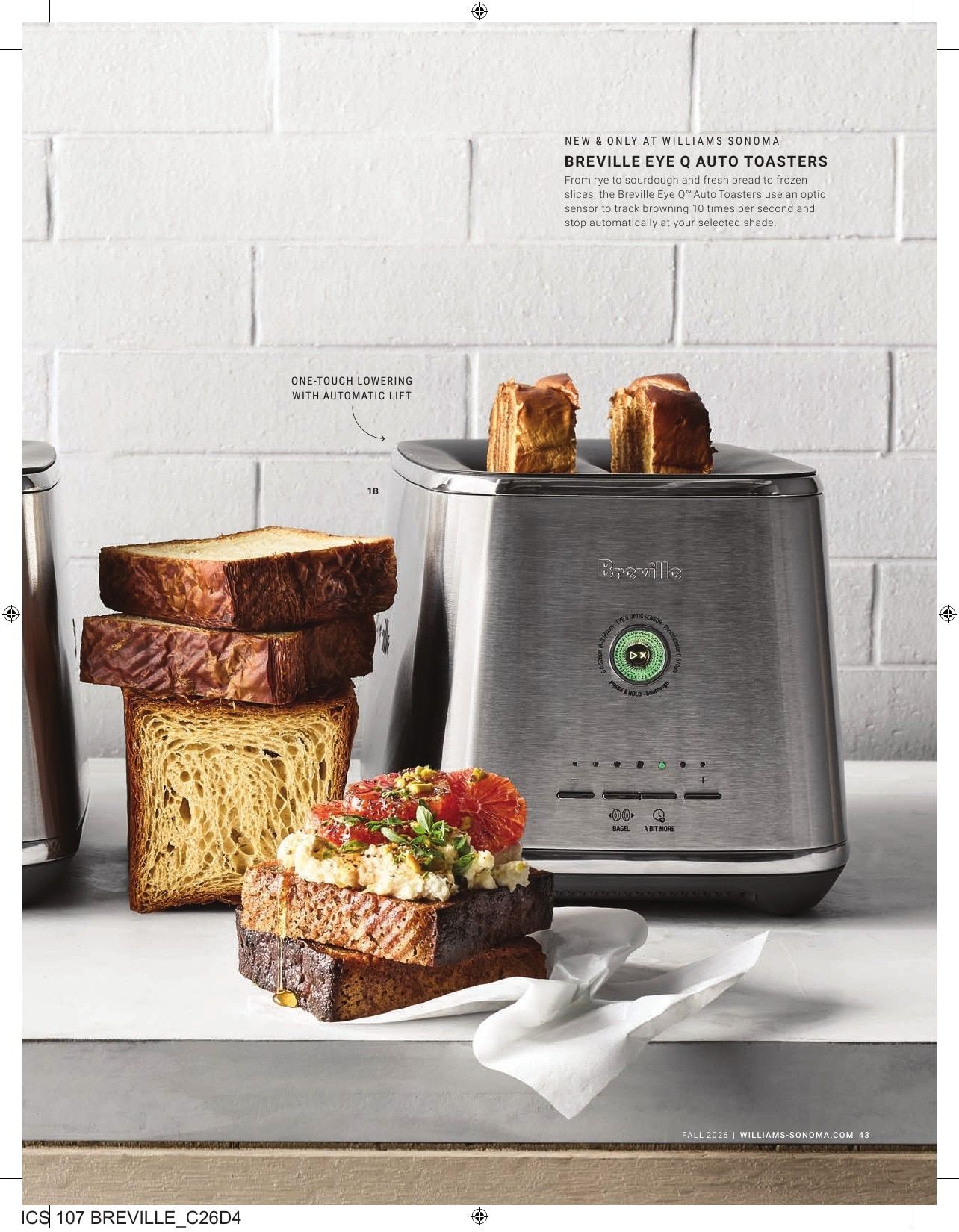 Williams Sonoma Fall Catalog Weekly Ad September 1 - November 30, 2026