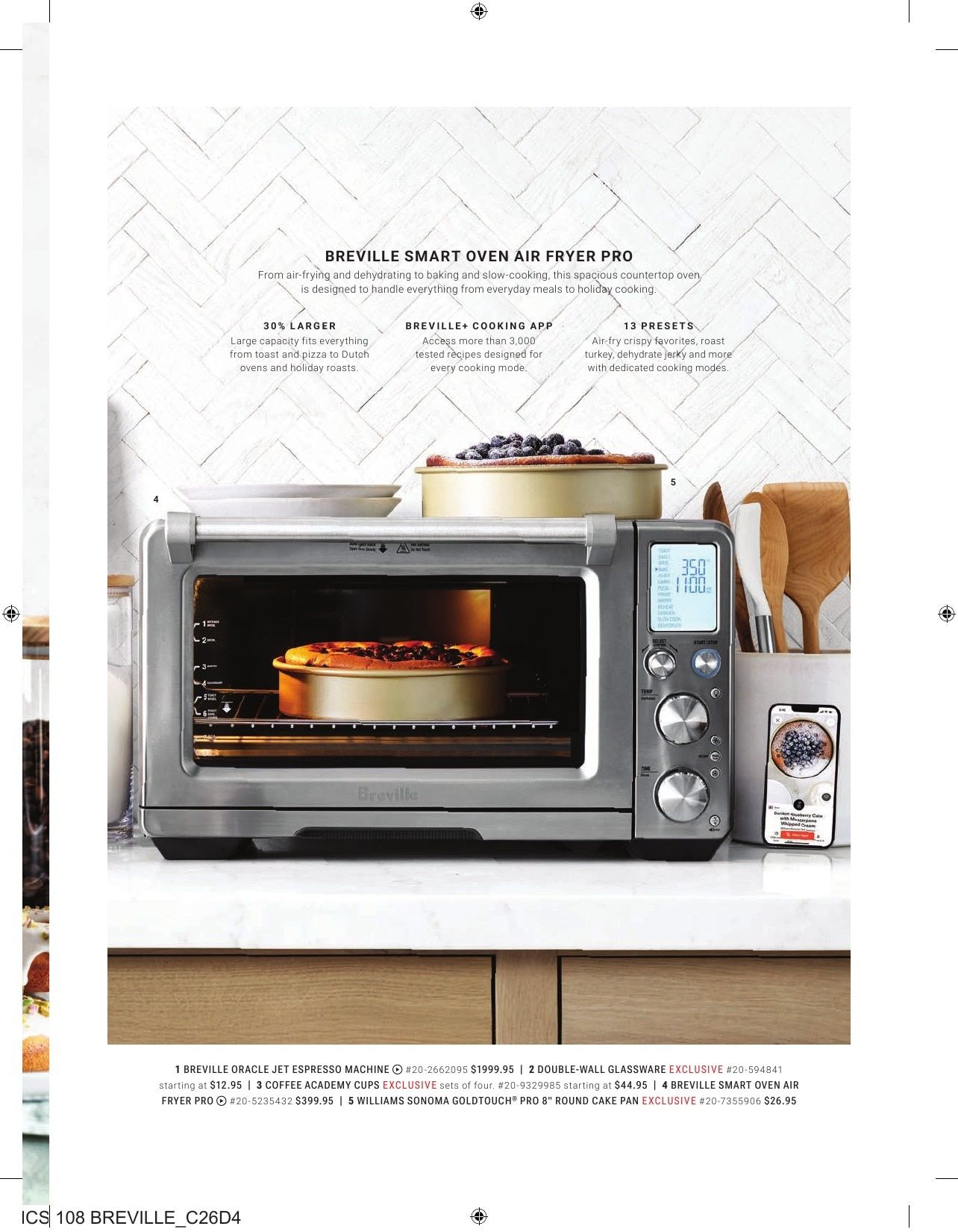 Williams Sonoma Fall Catalog Weekly Ad September 1 - November 30, 2026
