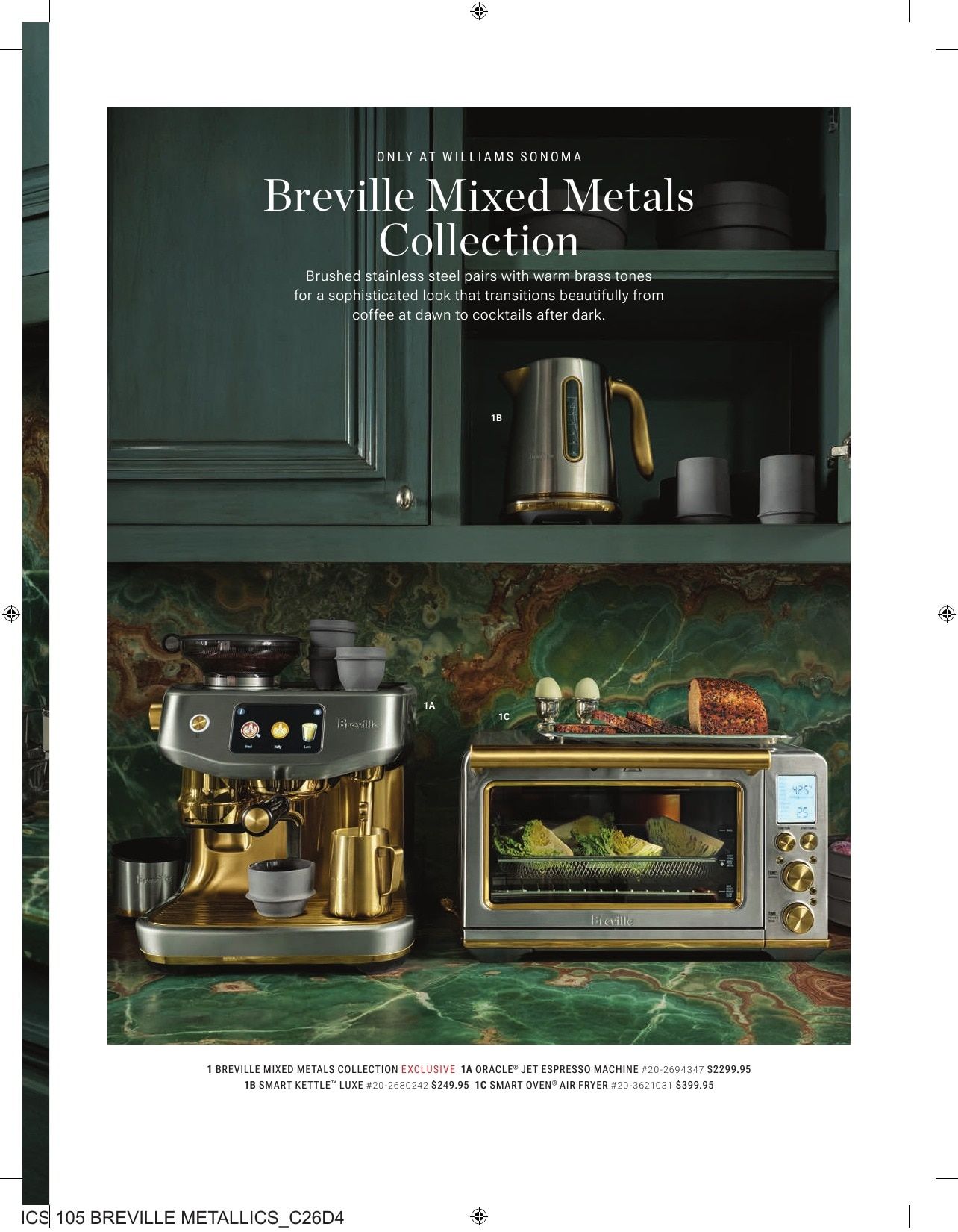 Williams Sonoma Fall Catalog Weekly Ad September 1 - November 30, 2026