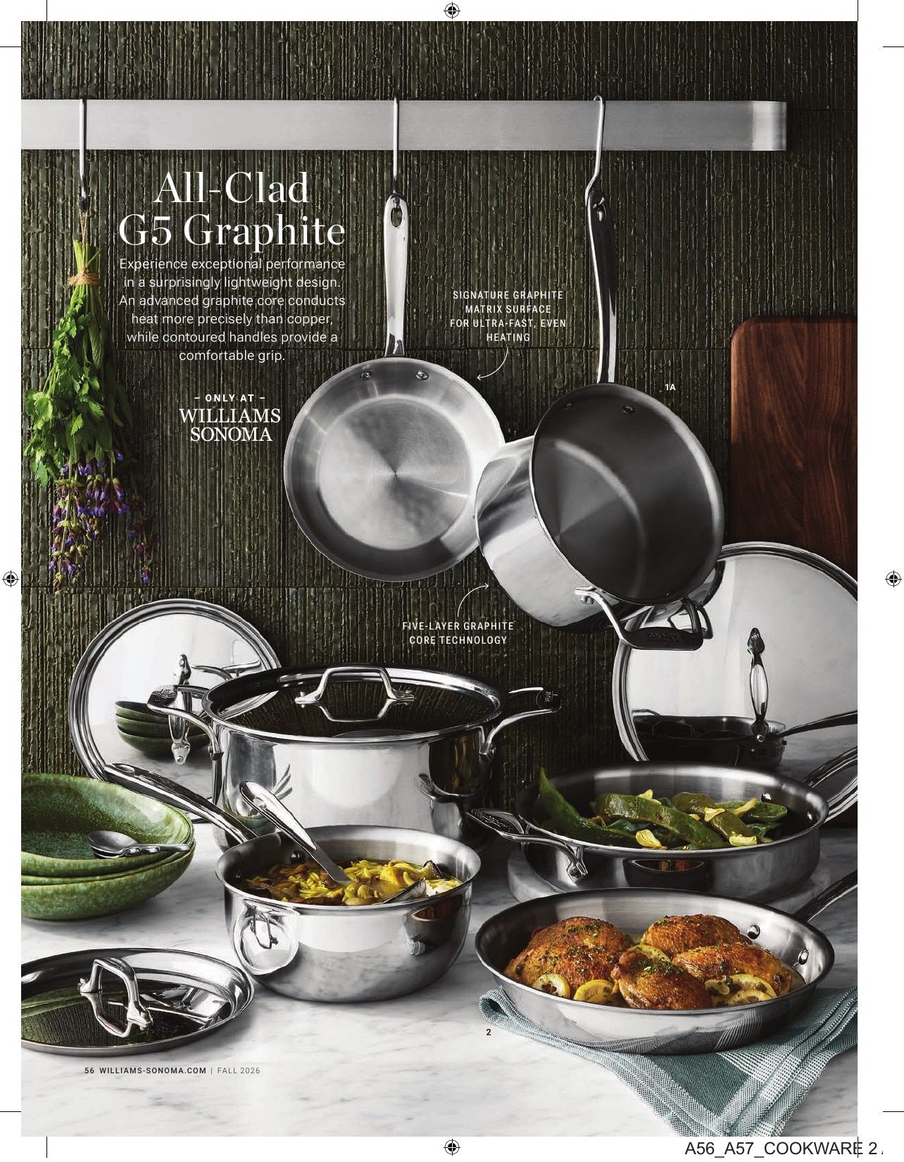 Williams Sonoma Fall Catalog Weekly Ad September 1 - November 30, 2026