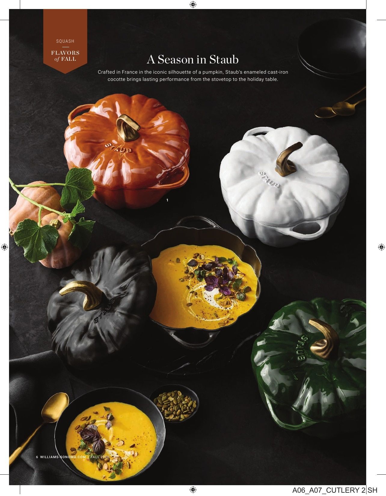 Williams Sonoma Fall Catalog Weekly Ad September 1 - November 30, 2026