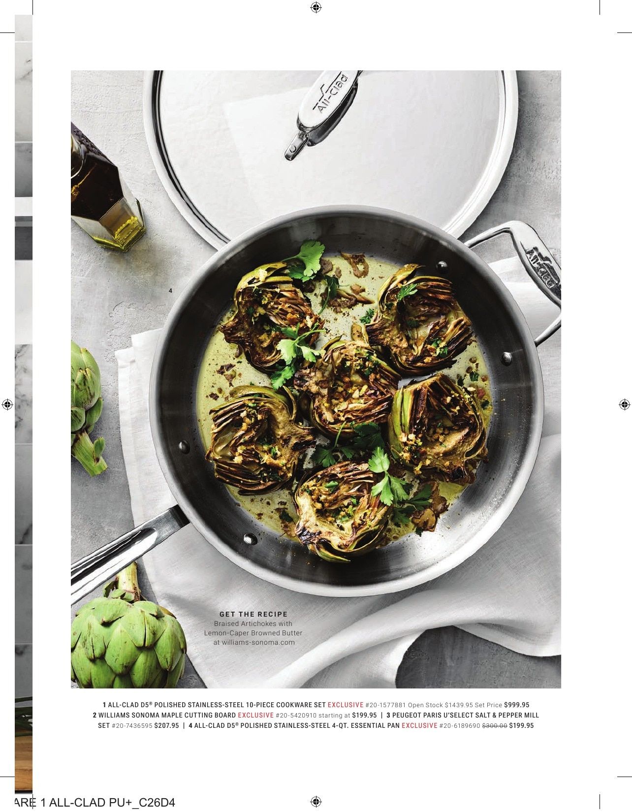 Williams Sonoma Fall Catalog Weekly Ad September 1 - November 30, 2026