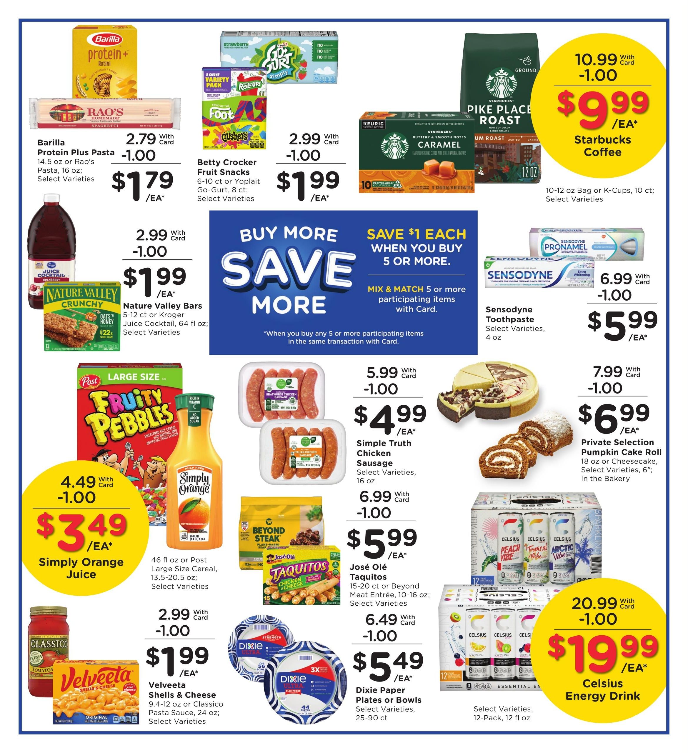 Kroger (Clarkrange Area, TN) Weekly Ad September 2 - 8, 2026