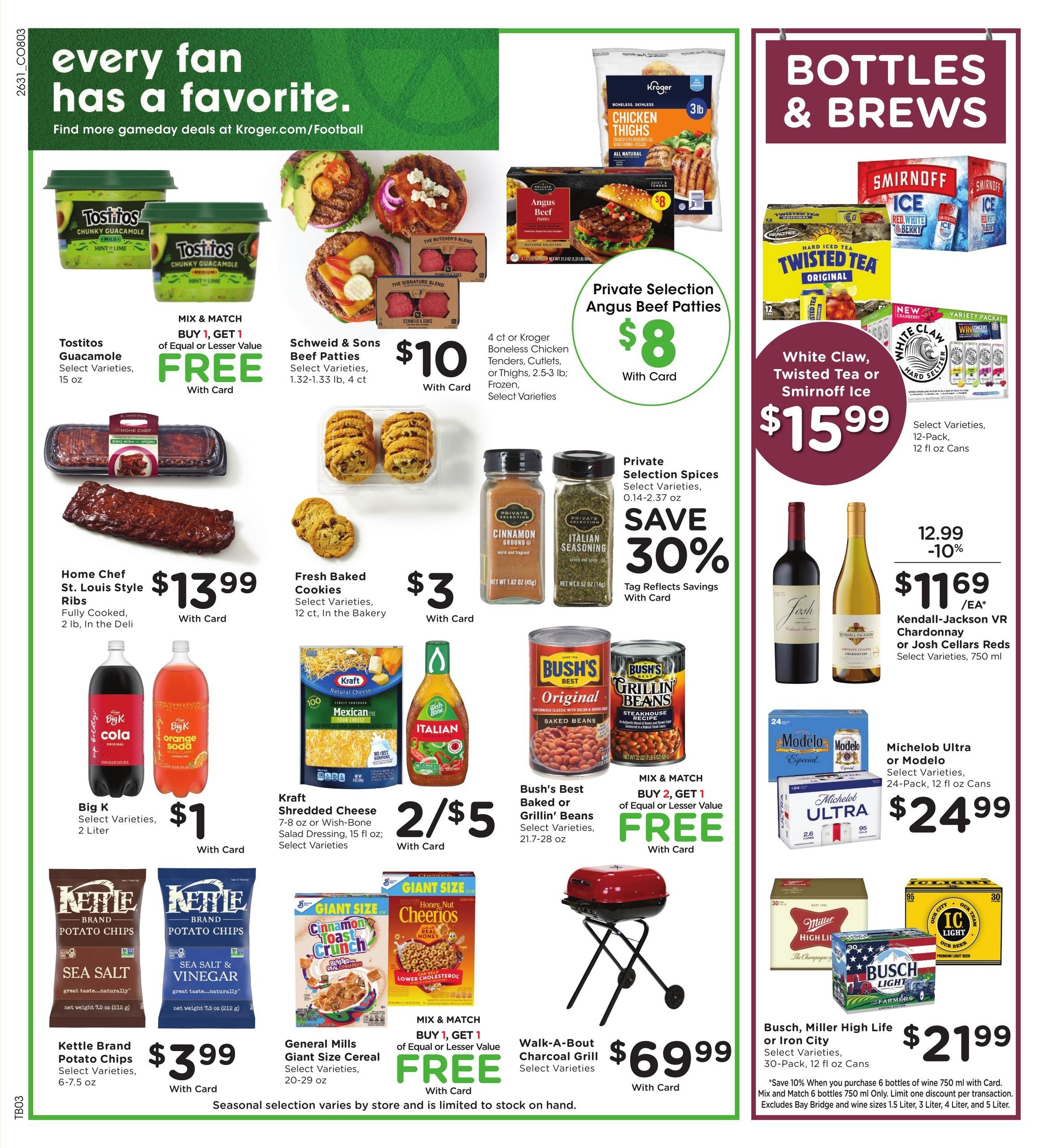 Kroger (Brilliant Area, OH) Weekly Ad September 2 - 8, 2026