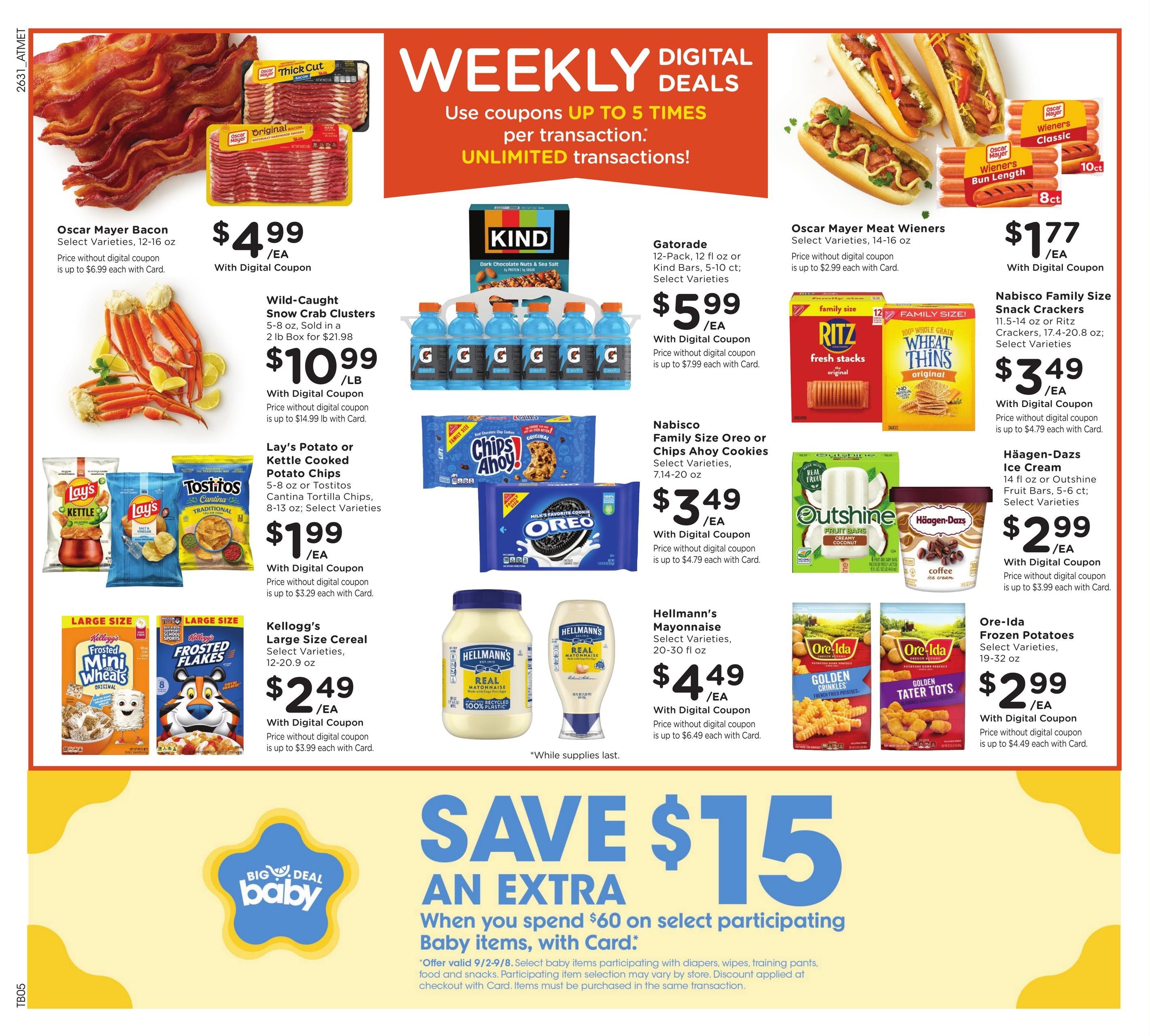 Kroger (Elgin Area, SC) Weekly Ad September 2 - 8, 2026