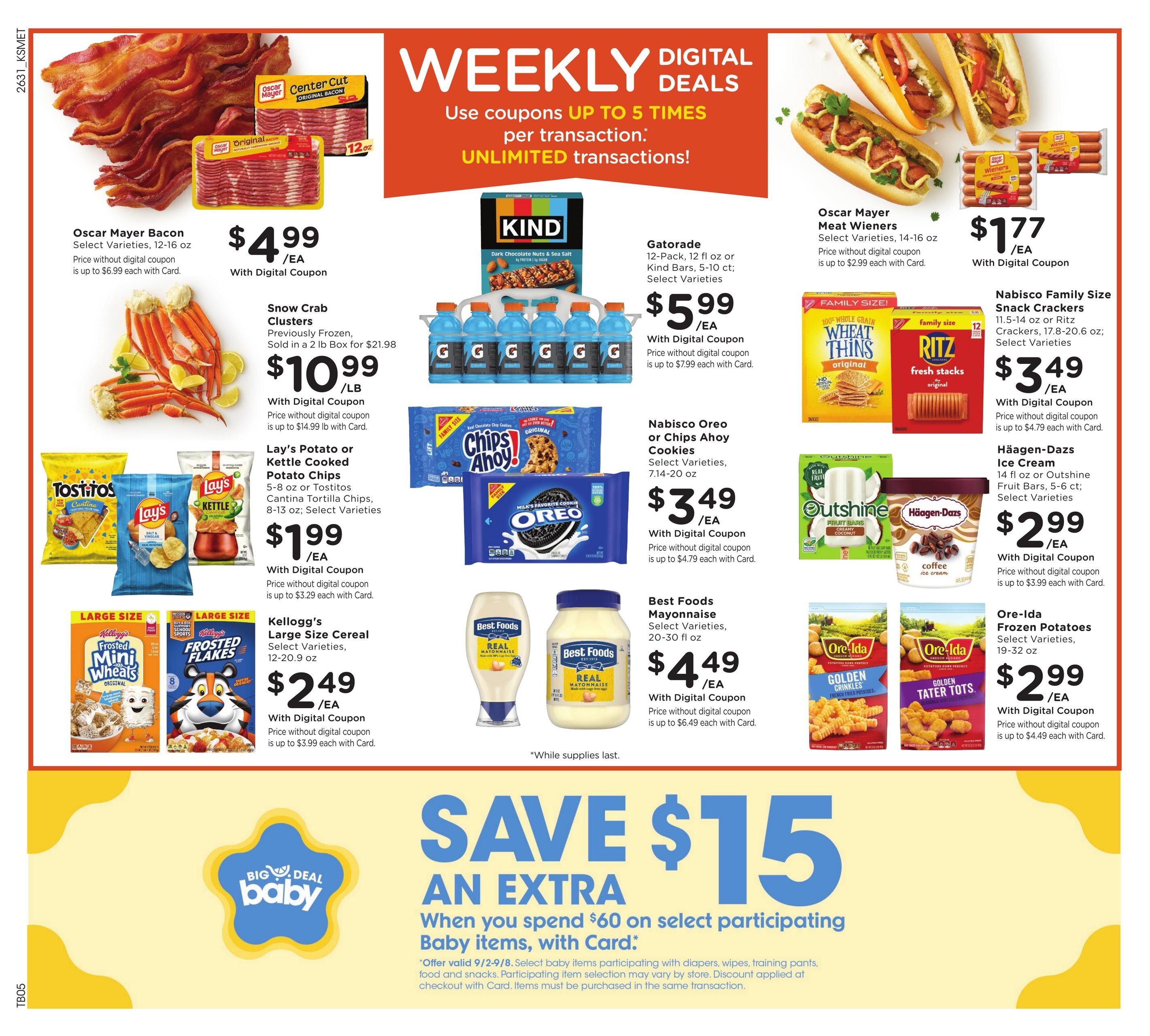 King Soopers (Elbert Area, CO) Weekly Ad September 2 - 8, 2026