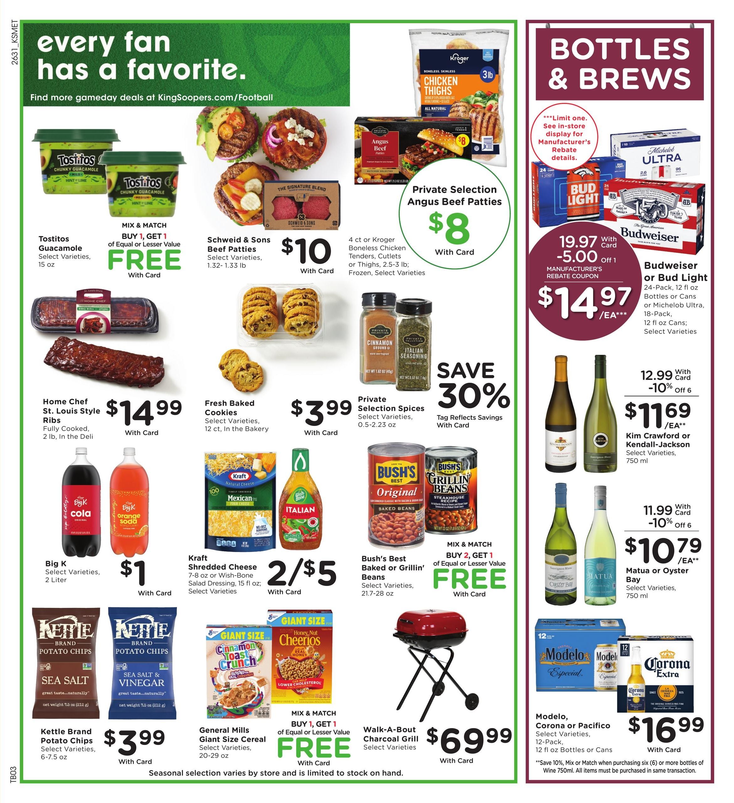 King Soopers (Elbert Area, CO) Weekly Ad September 2 - 8, 2026