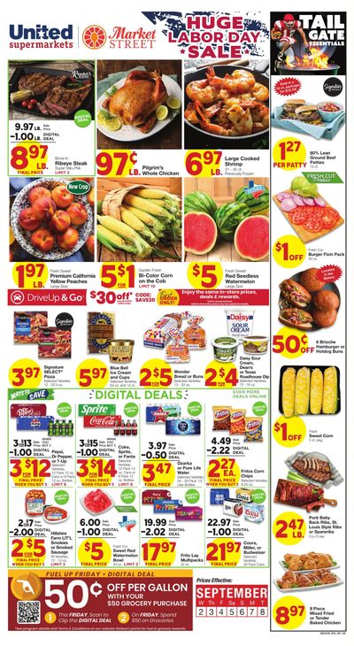 Market Street (Abilene Area, TX) Weekly Ad September 2 - 8, 2026