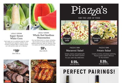 Piazza's Fine Foods Weekly Ad September 7 - 7, 2026
