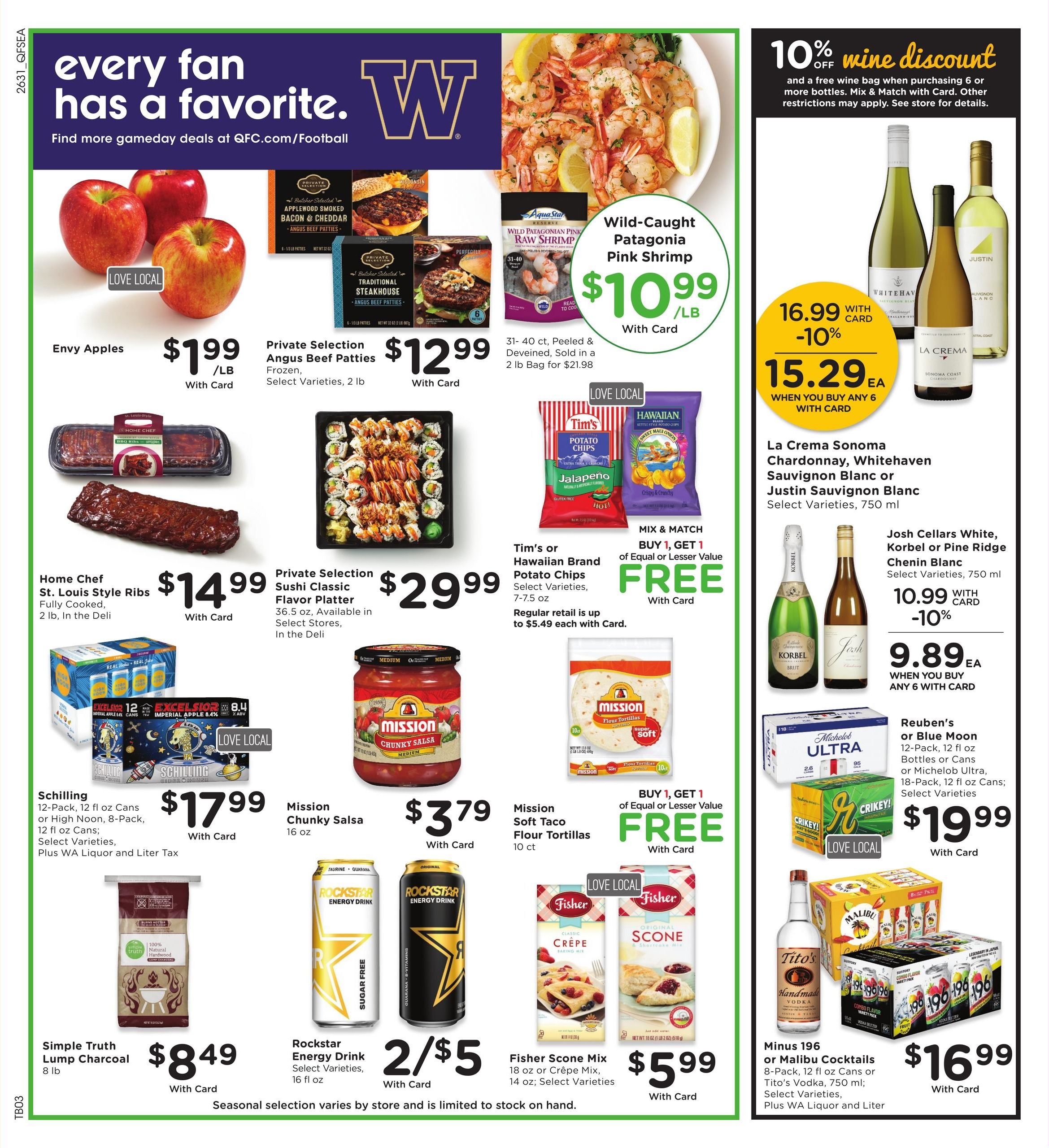 QFC (Bellevue Area, WA) Weekly Ad September 2 - 8, 2026