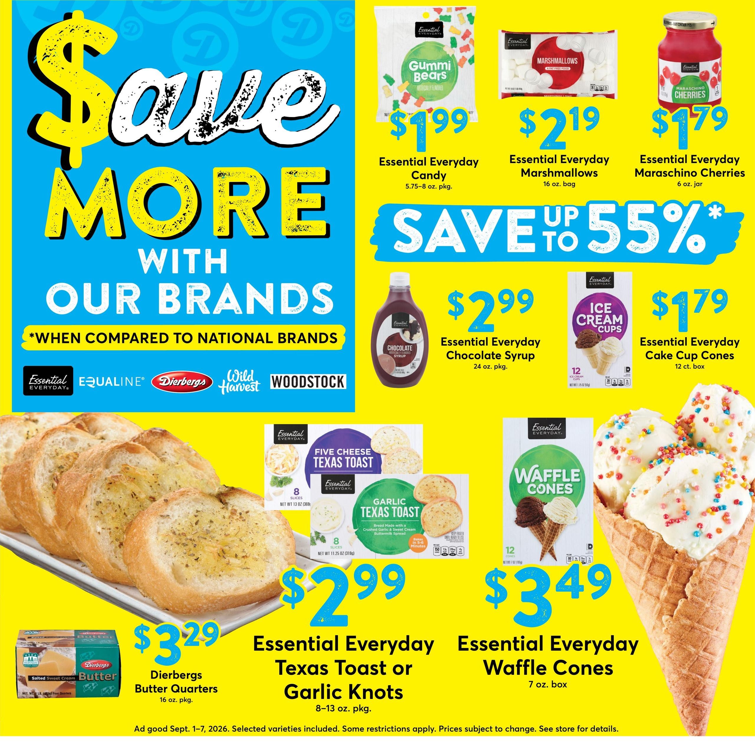 Dierbergs (Eldon Area, MO) Weekly Ad September 1 - 7, 2026