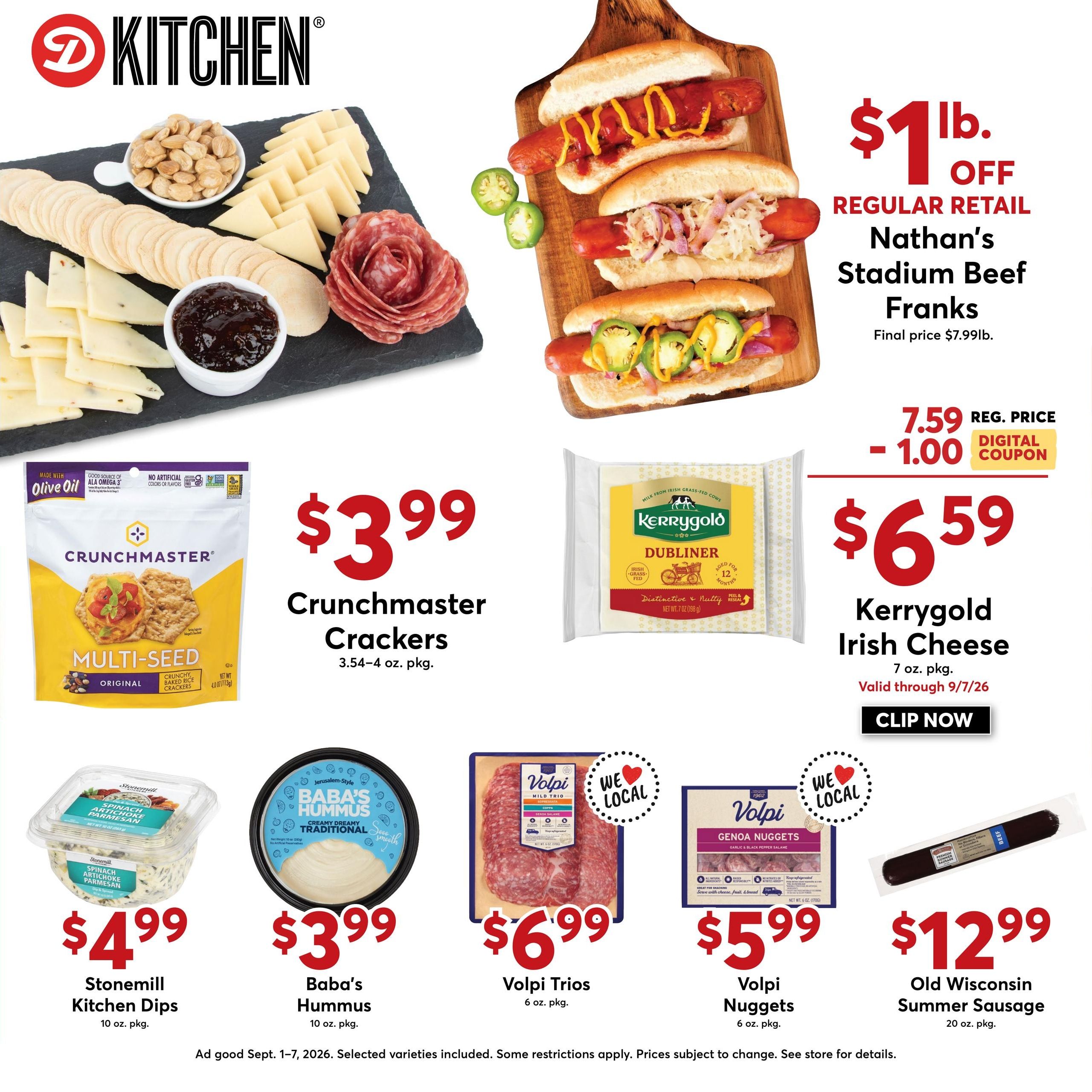 Dierbergs (Eldon Area, MO) Weekly Ad September 1 - 7, 2026