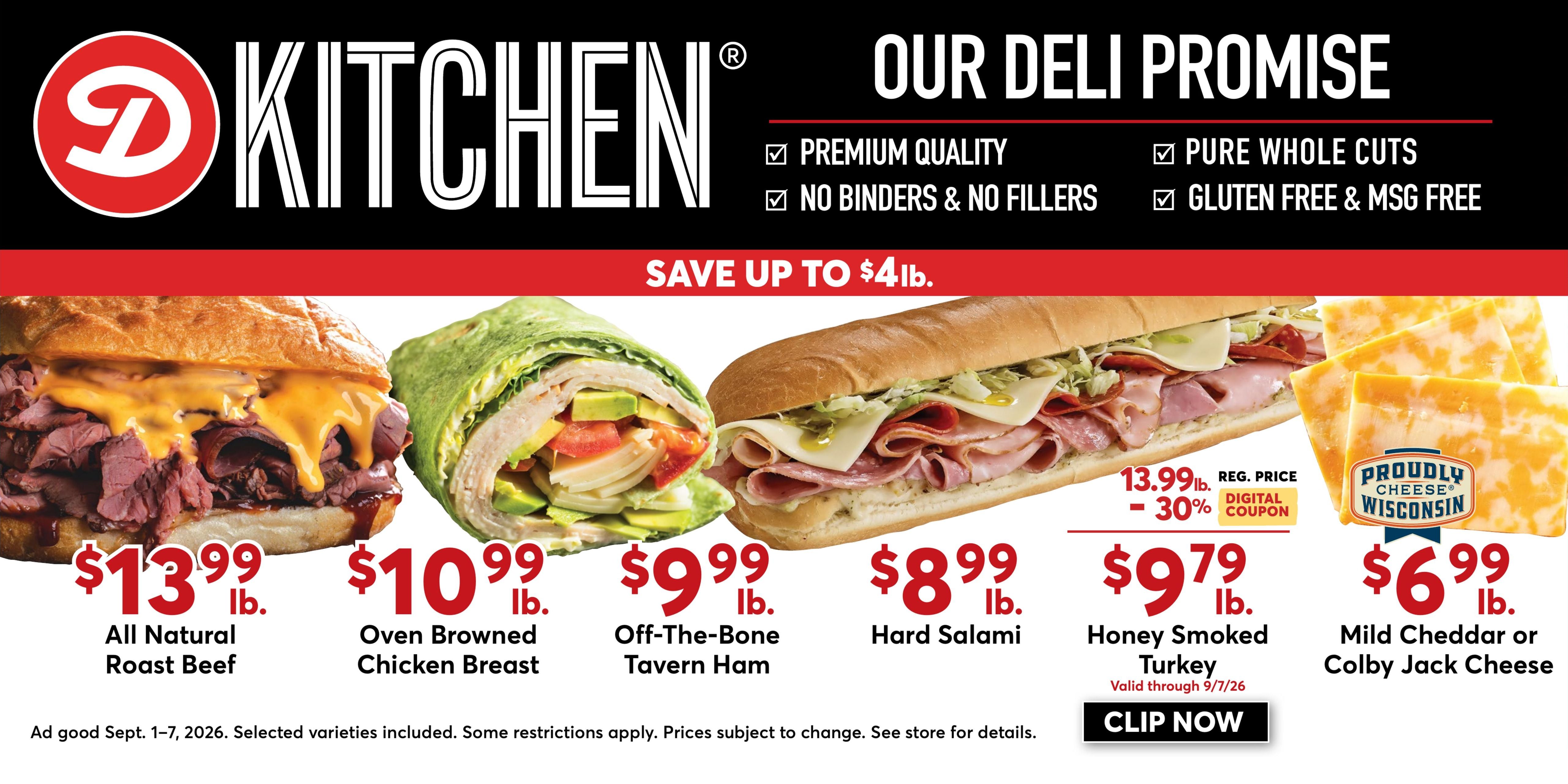 Dierbergs (Eldon Area, MO) Weekly Ad September 1 - 7, 2026