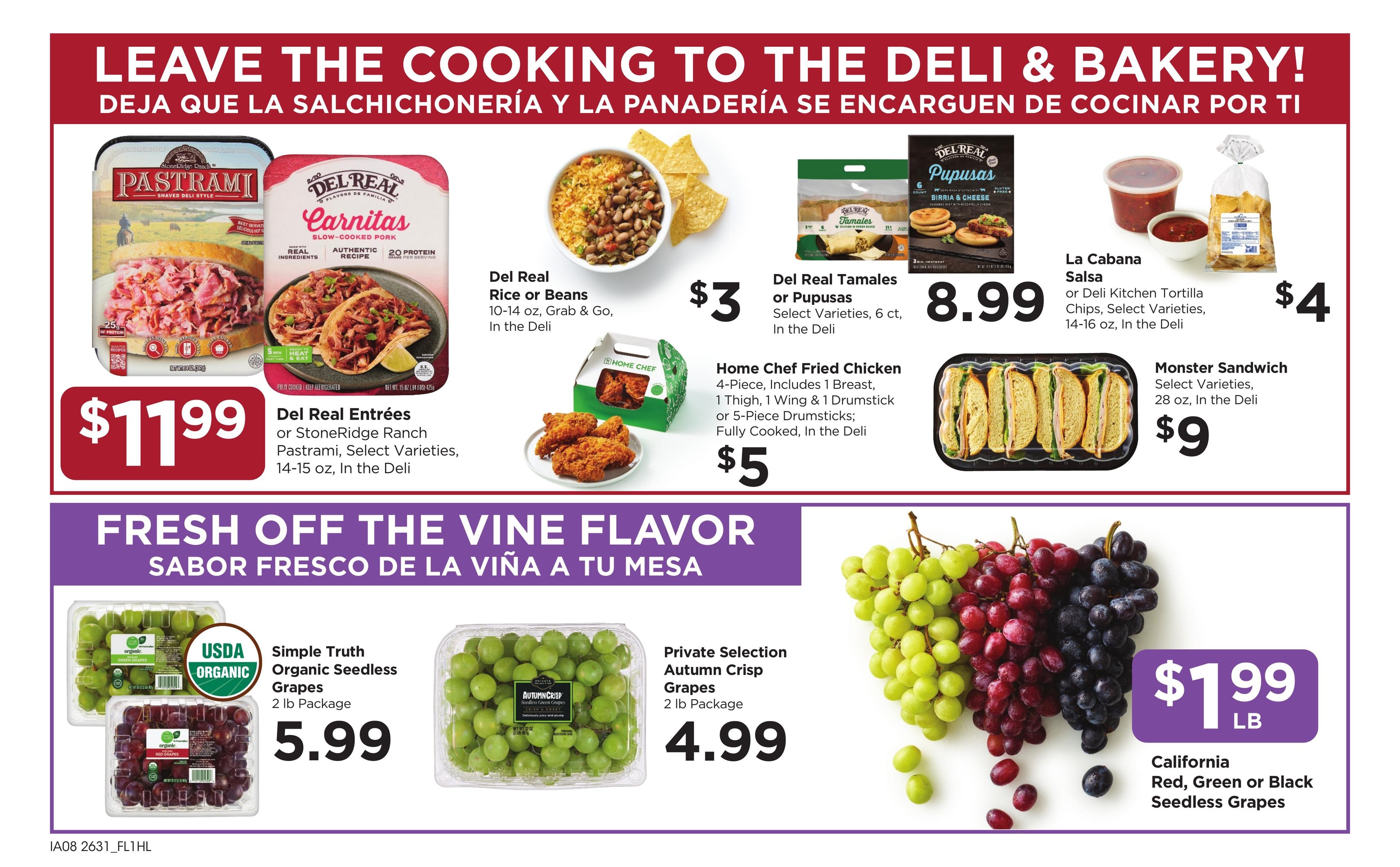 Food 4 Less (El Monte-West Covina Area, CA) California Weekly Ad September 2 - 8, 2026