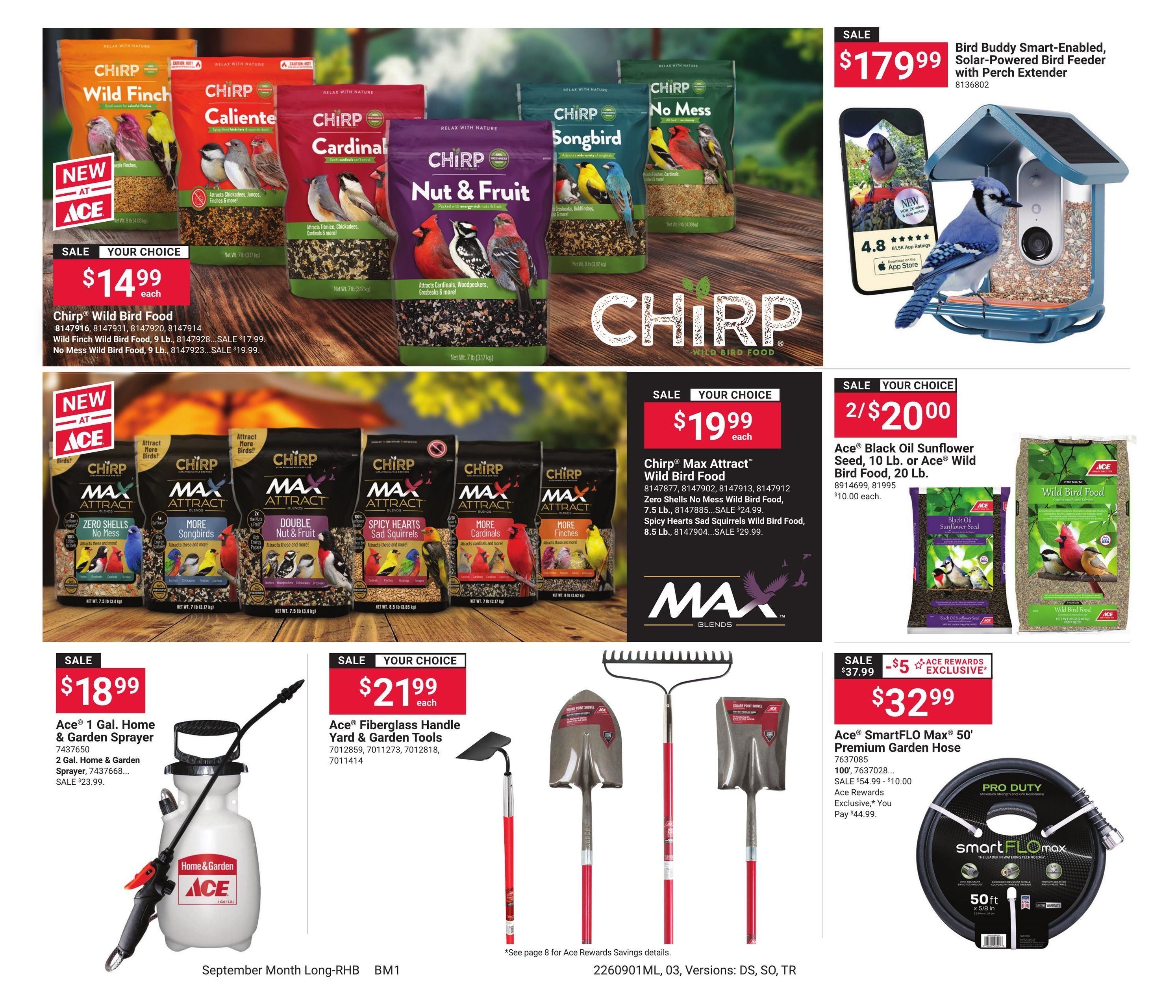 Ace Hardware (Ajo Area, AZ) Red Hot Buys Weekly Ad September 1 - 30, 2026