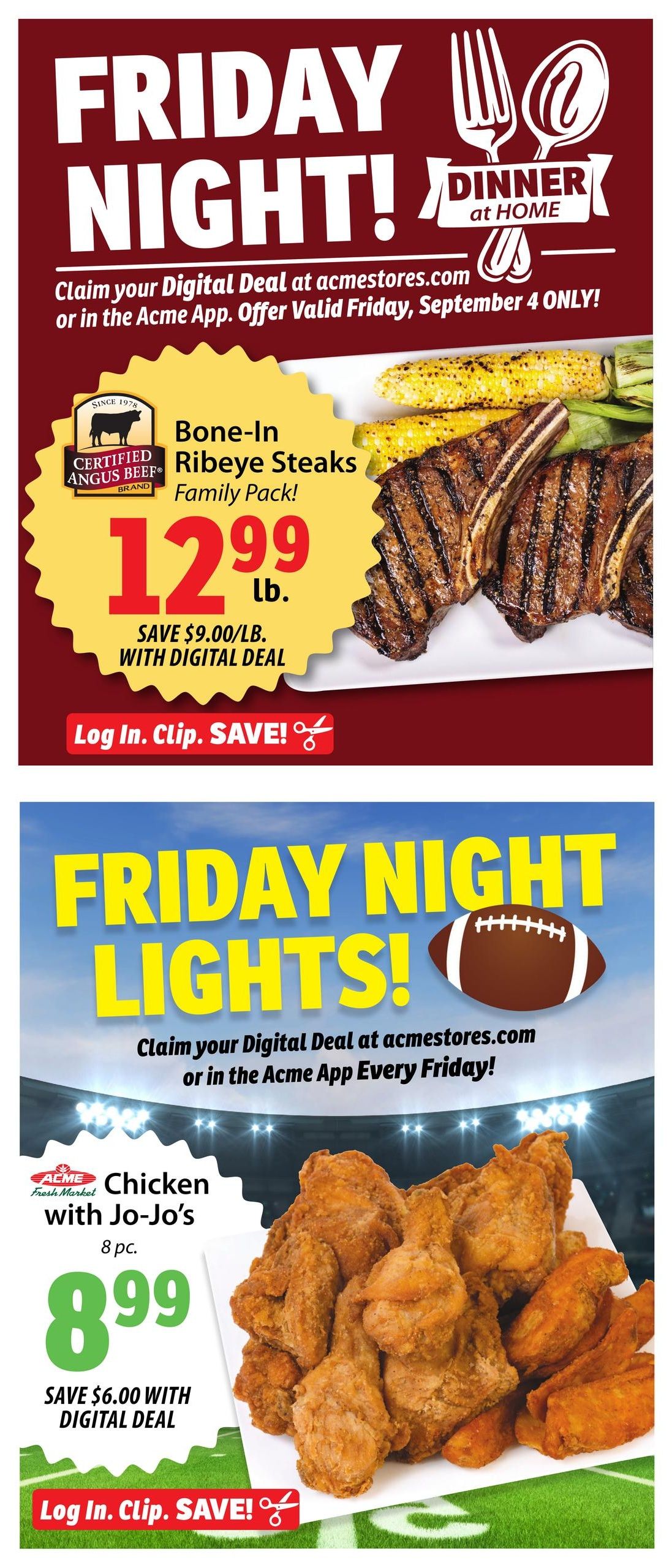 Acme Fresh Market Weekly Ad September 3 - 9, 2026