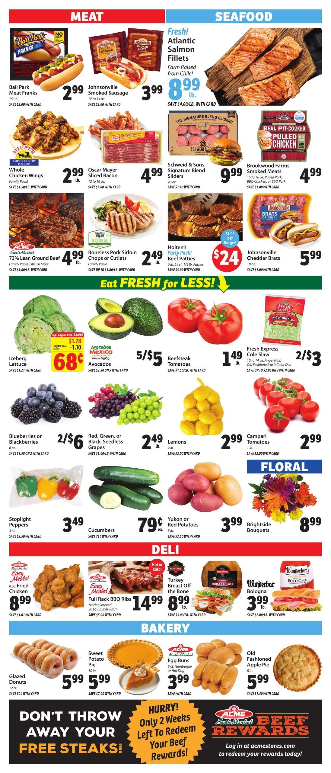 Acme Fresh Market Weekly Ad September 3 - 9, 2026