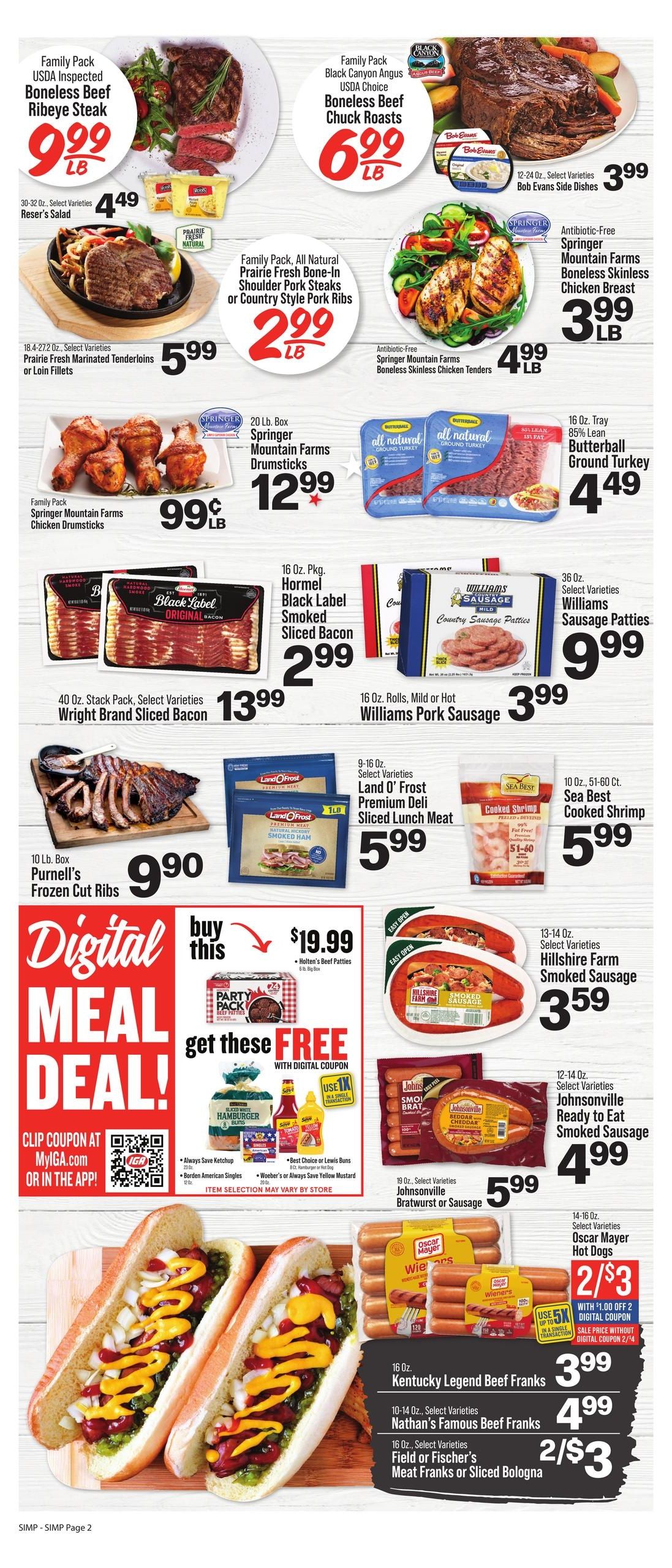 IGA (Evansville Area, IN) Weekly Ad September 2 - 8, 2026