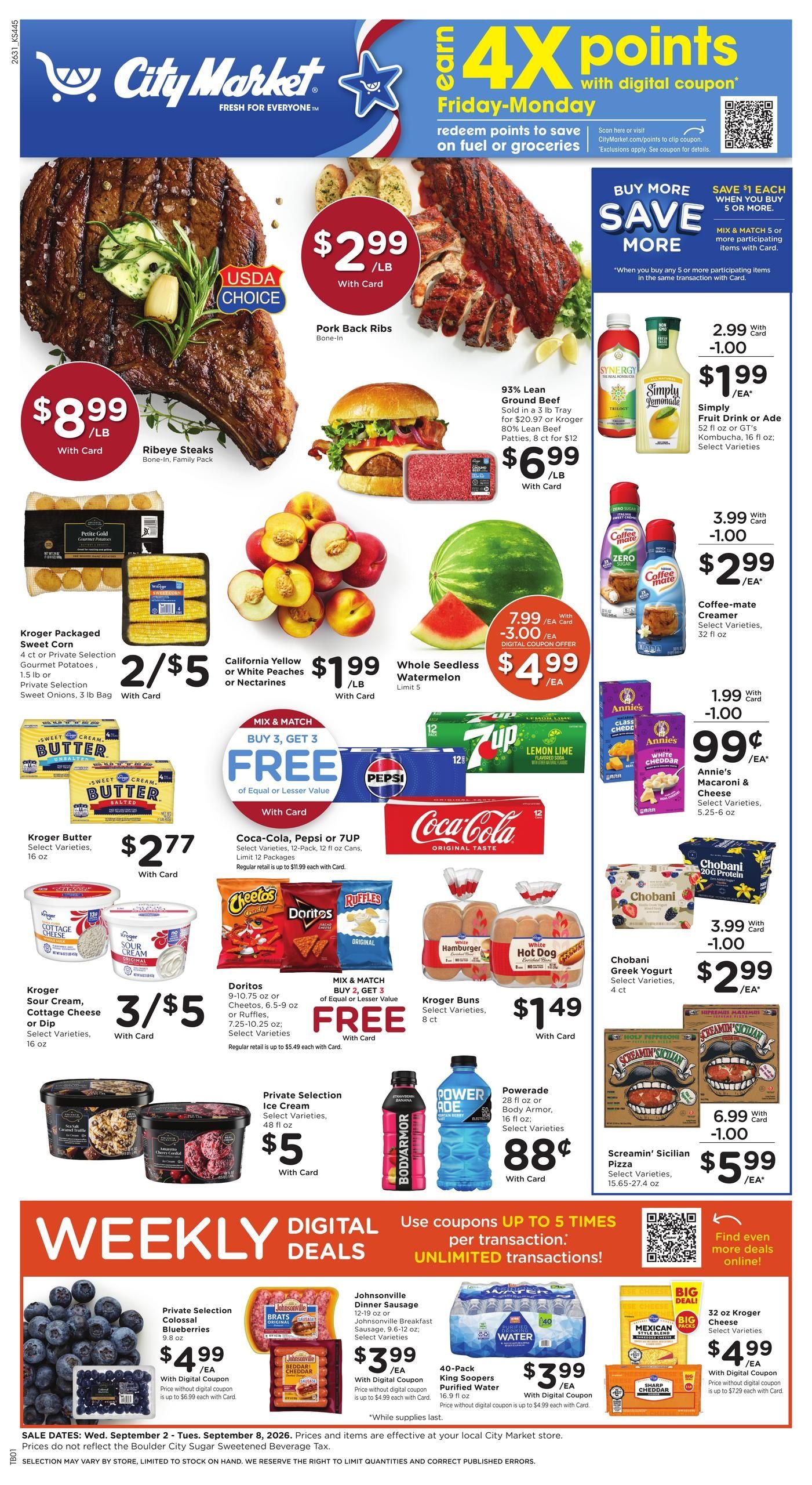 City Market (Dulce Area, NM) Weekly Ad September 2 - 8, 2026