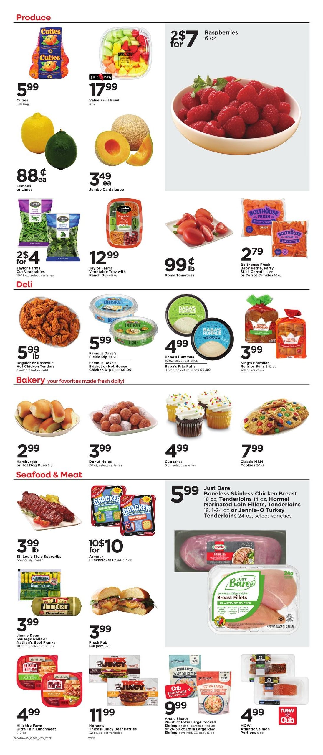 Cub Foods (Durand Area, IL) Weekly Savings Weekly Ad September 2 - 8, 2026