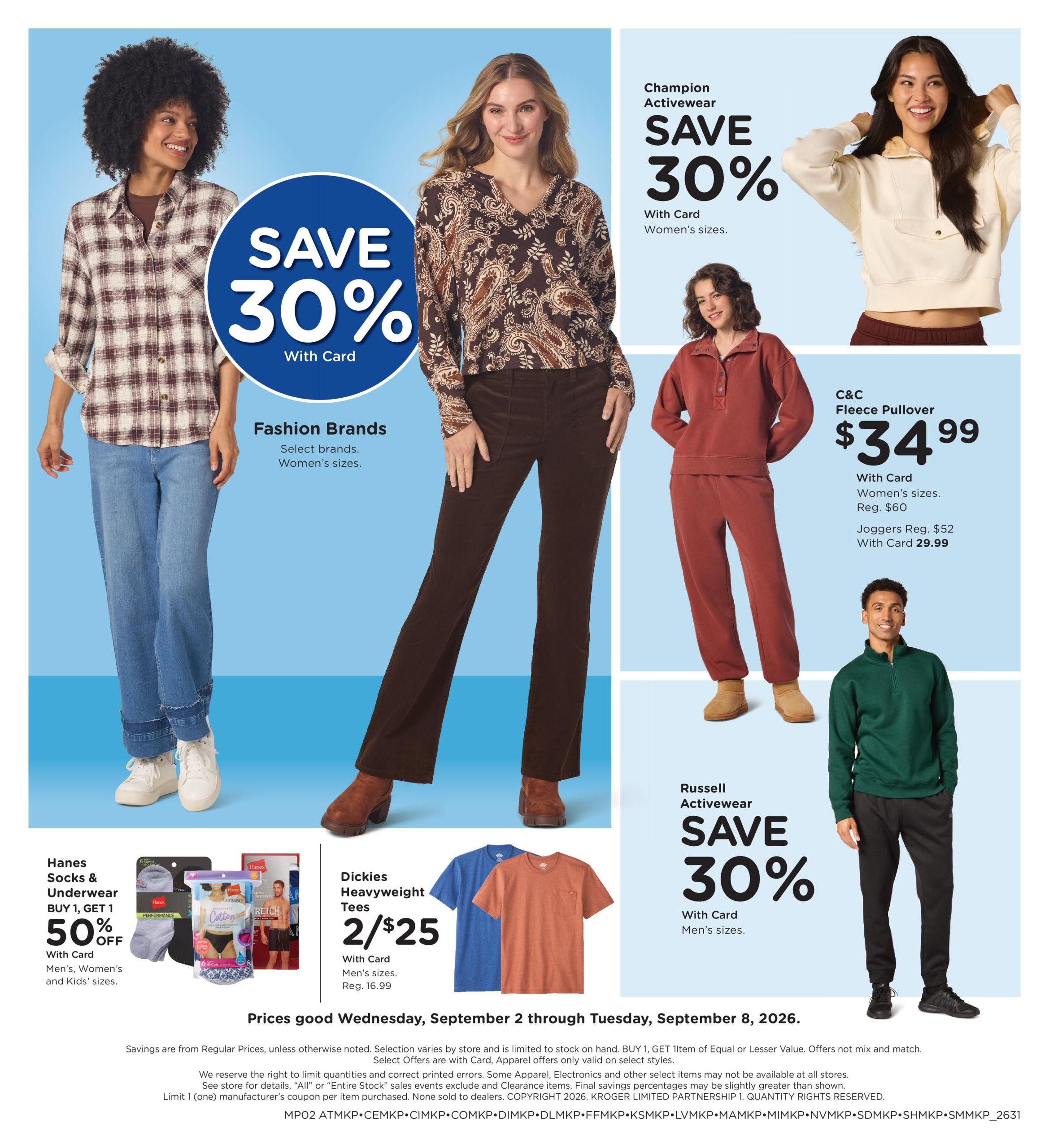 Dillons Home & Apparel Weekly Ad September 2 - 8, 2026