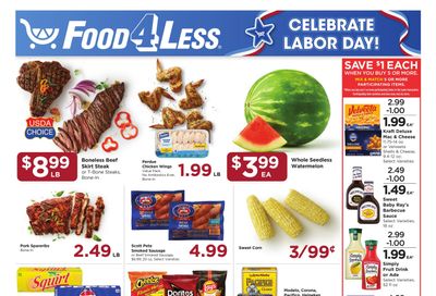 Food 4 Less (Lansing Area, IL) Chicago Weekly Ad September 2 - 8, 2026