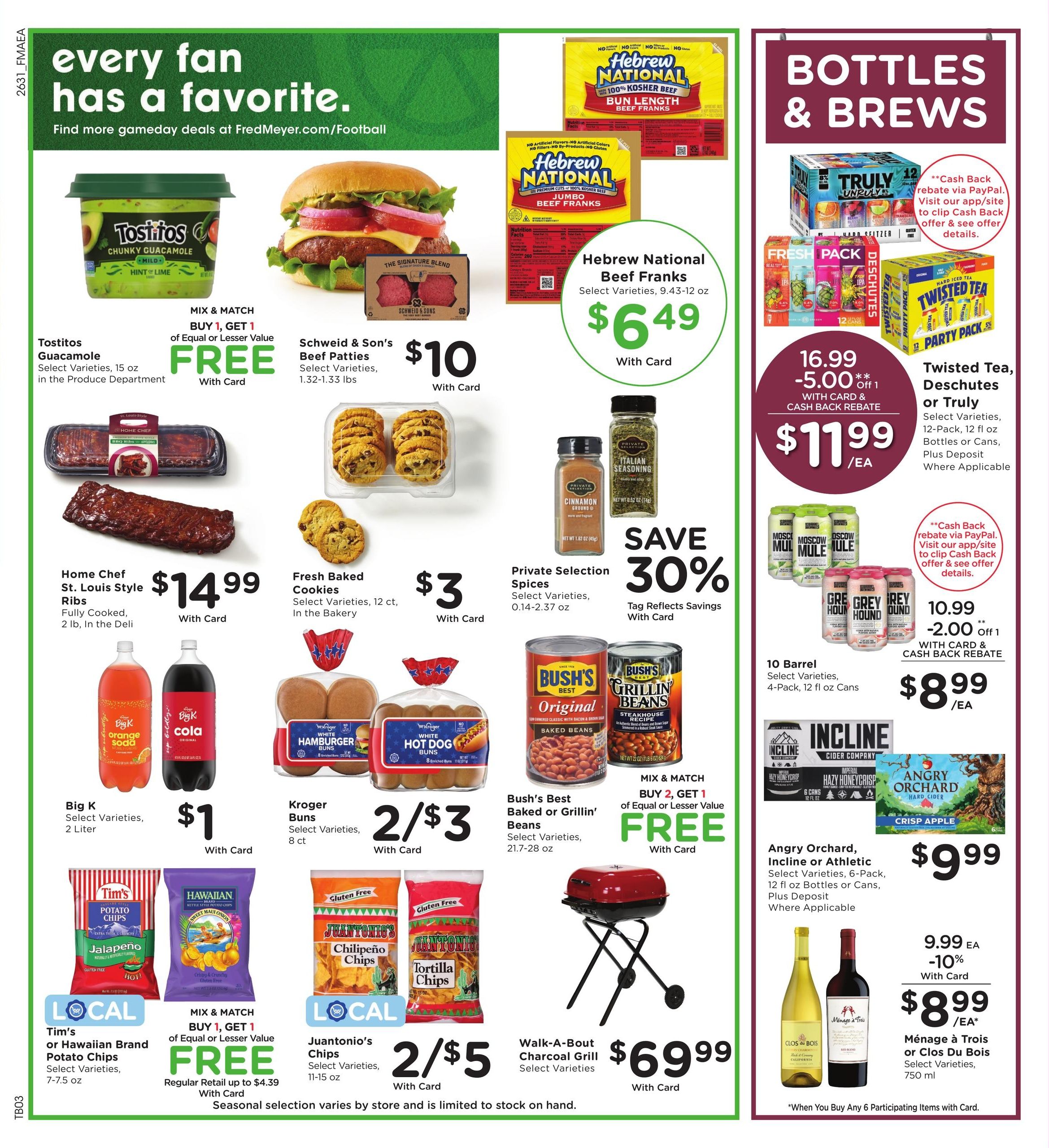 Fred Meyer (Aberdeen Area, ID) Weekly Ad September 2 - 8, 2026