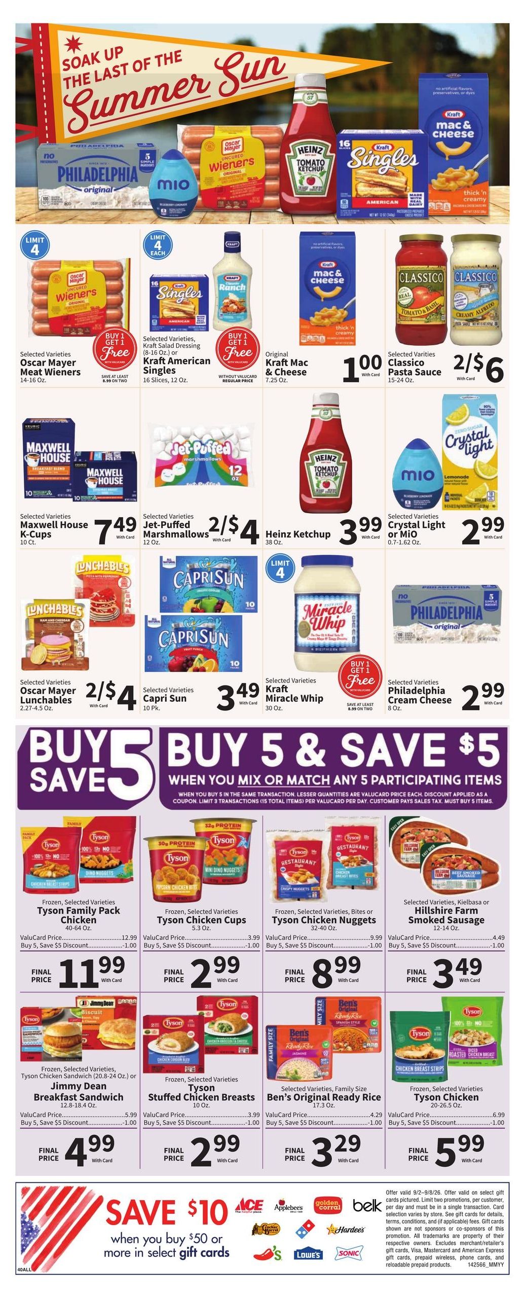FoodCity (Knoxville-Rogersville Area, TN) Weekly Ad September 2 - 8, 2026