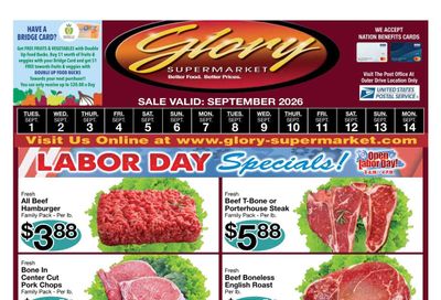 Glory Supermarket (8000 West Outer Drive, Detroit, MI) Weekly Ad September 3 - 14, 2026