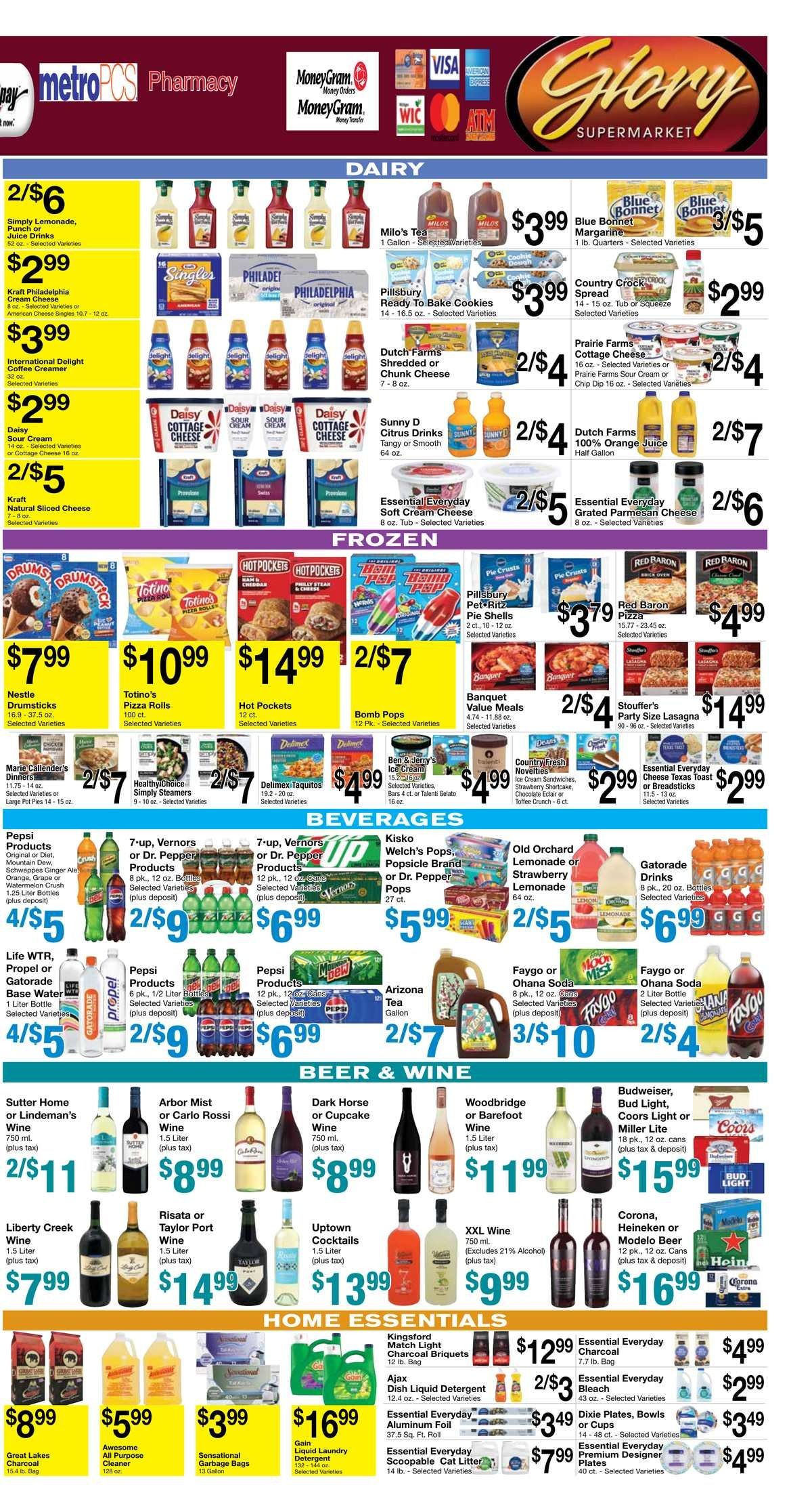 Glory Supermarket (8000 West Outer Drive, Detroit, MI) Weekly Ad September 3 - 14, 2026