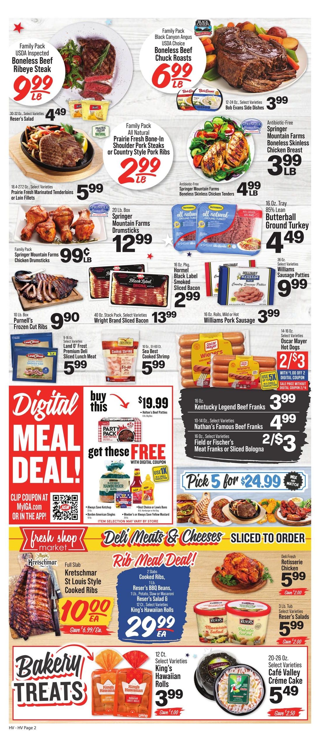 IGA (Harvest-Huntsville Area, AL) Weekly Ad September 2 - 8, 2026