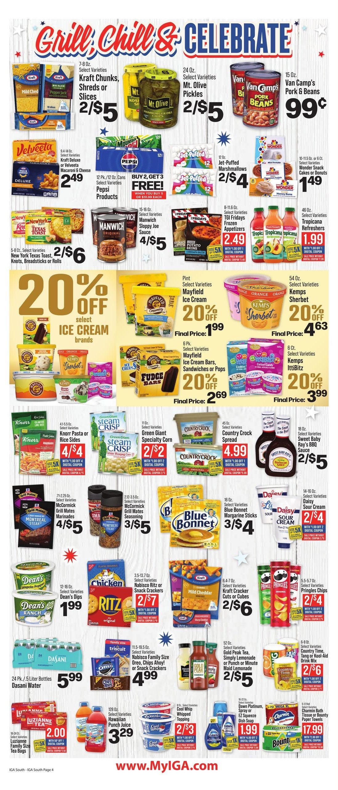 IGA (Harvest-Huntsville Area, AL) Weekly Ad September 2 - 8, 2026