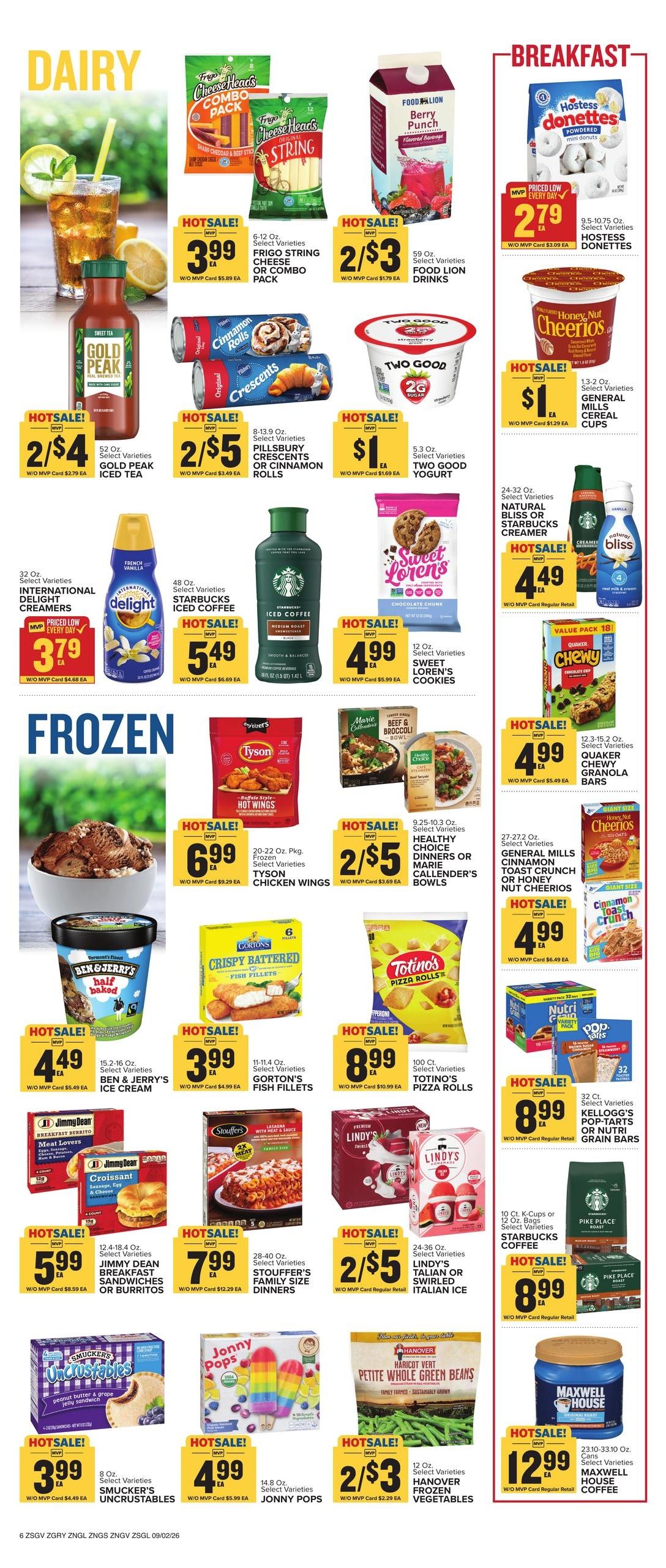 Food Lion (Athens Area, GA) Weekly Ad September 2 - 8, 2026