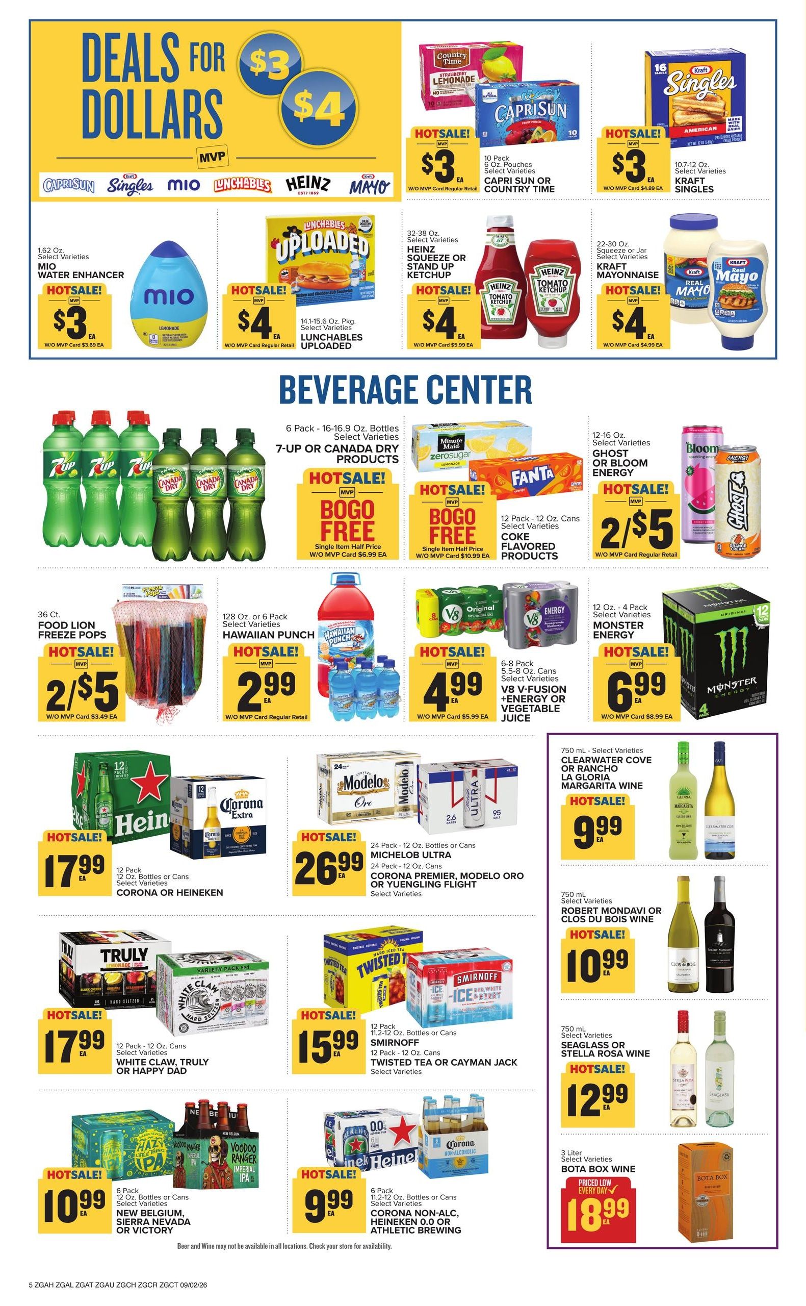 Food Lion (Augusta Area, GA) Weekly Ad September 2 - 8, 2026
