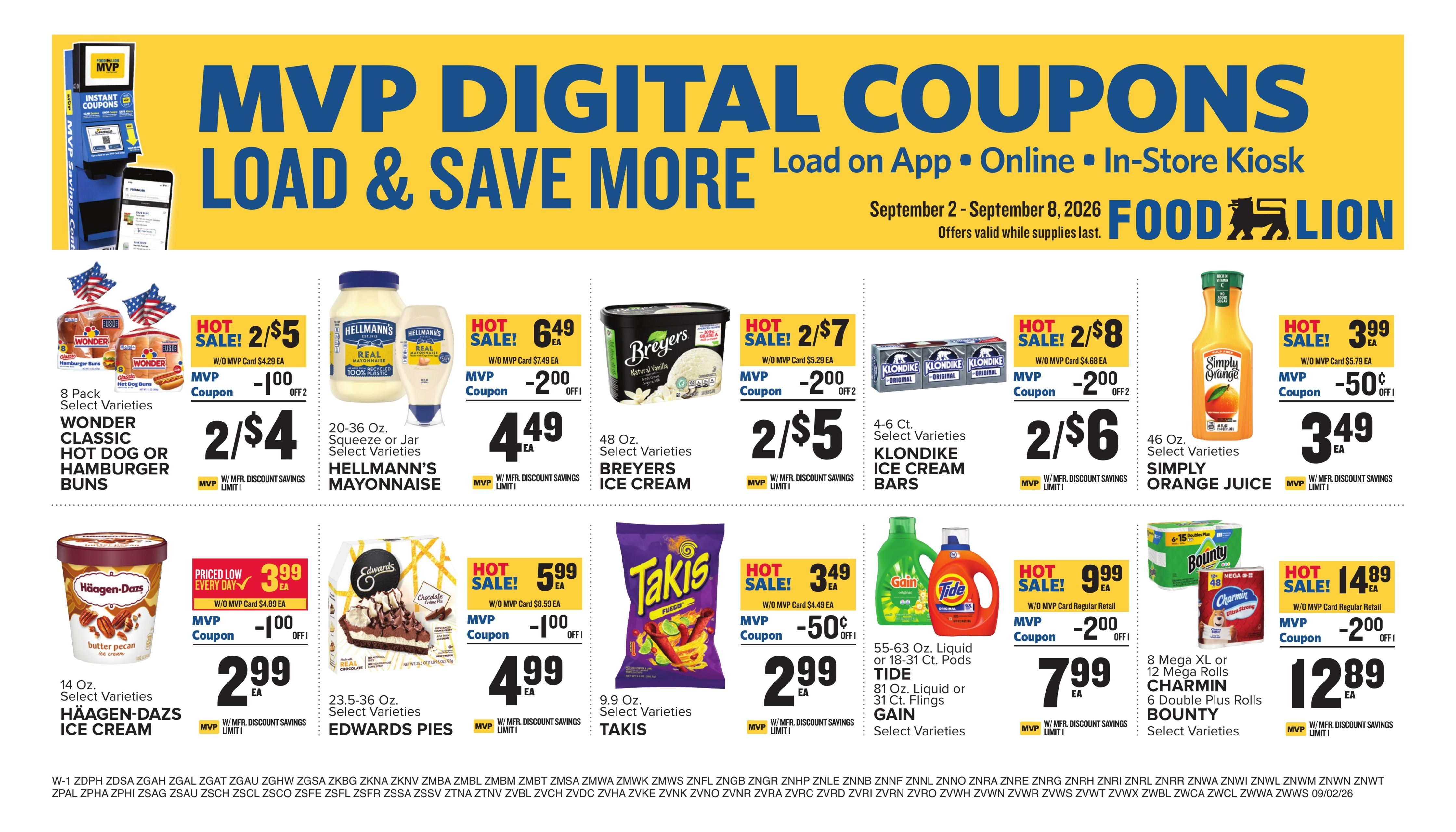 Food Lion (Augusta Area, GA) Weekly Ad September 2 - 8, 2026