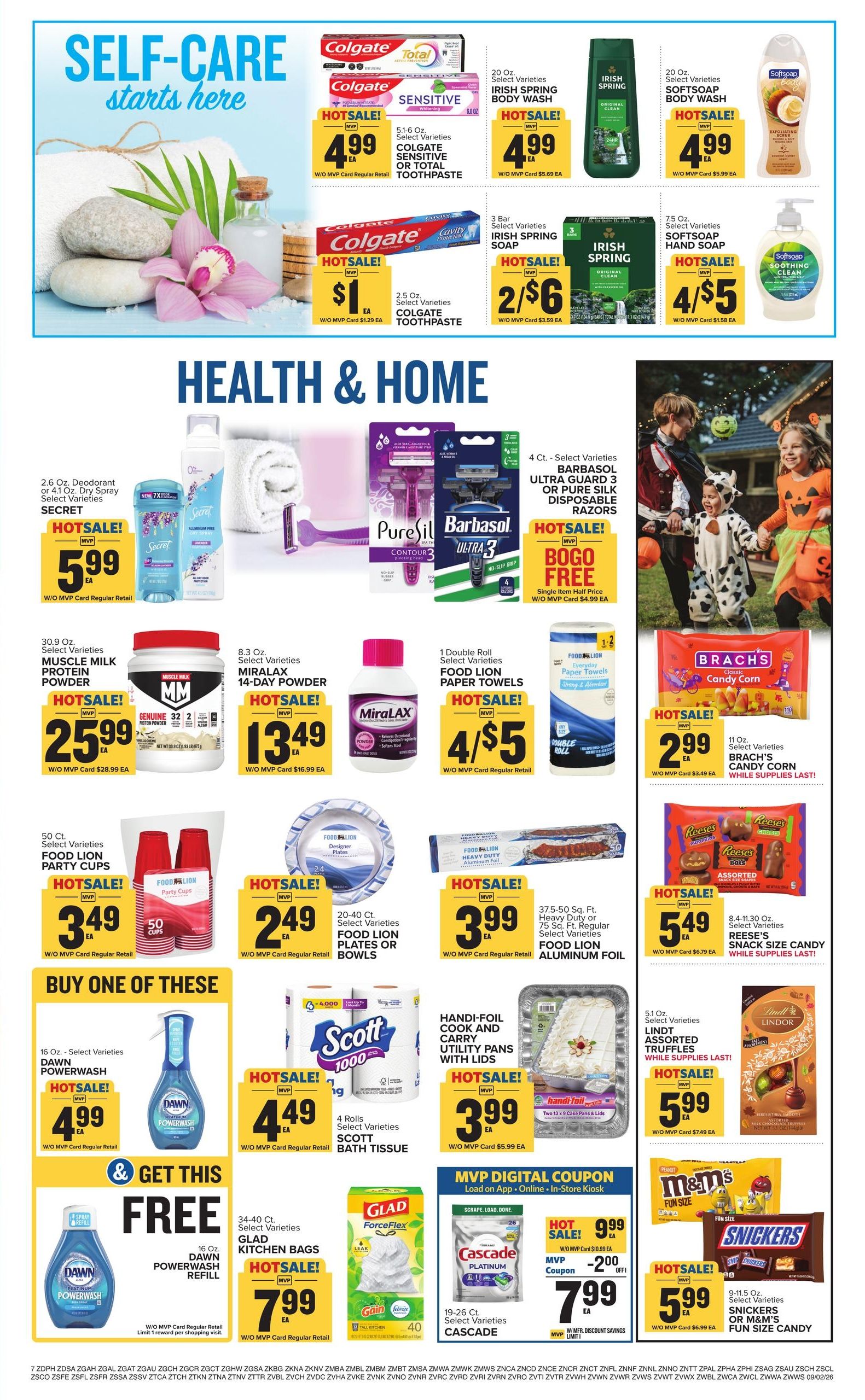 Food Lion (Baker Area, WV) Weekly Ad September 2 - 8, 2026