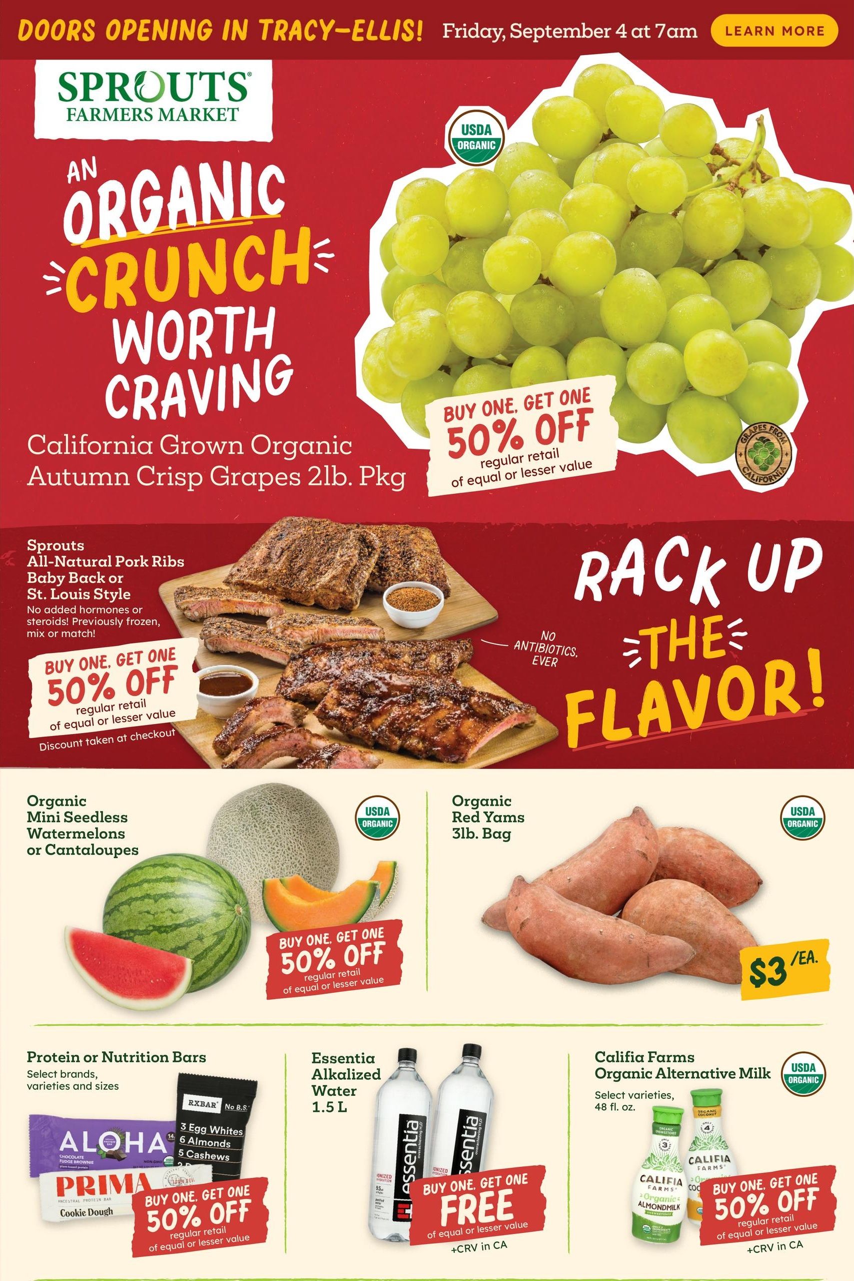 Sprouts Farmers Market (Alhambra Area, CA) Weekly Ad September 2 - 8, 2026