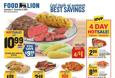 Food Lion (Bowling Green Area, KY) Weekly Ad September 2 - 8, 2026